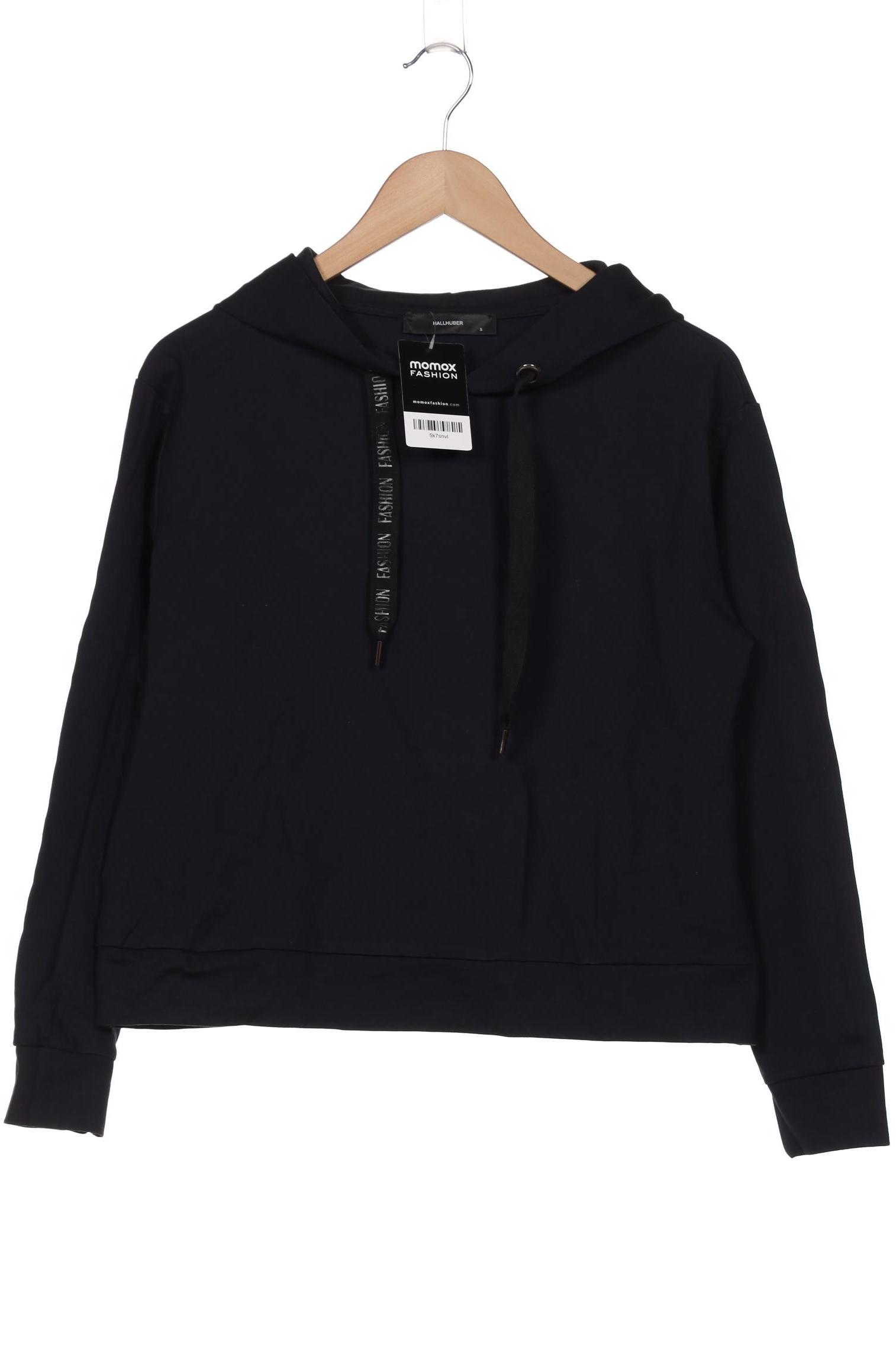 

Hallhuber Damen Kapuzenpullover, marineblau, Gr. 36