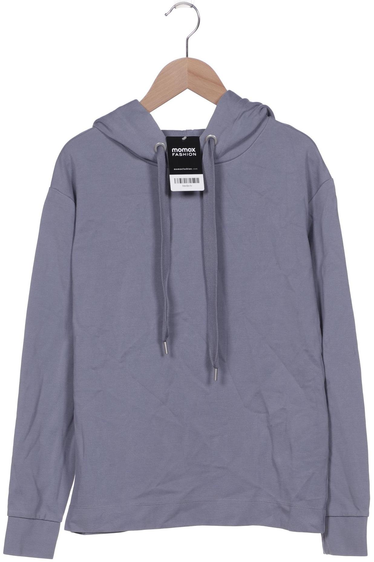 

Hallhuber Damen Kapuzenpullover, blau, Gr. 34