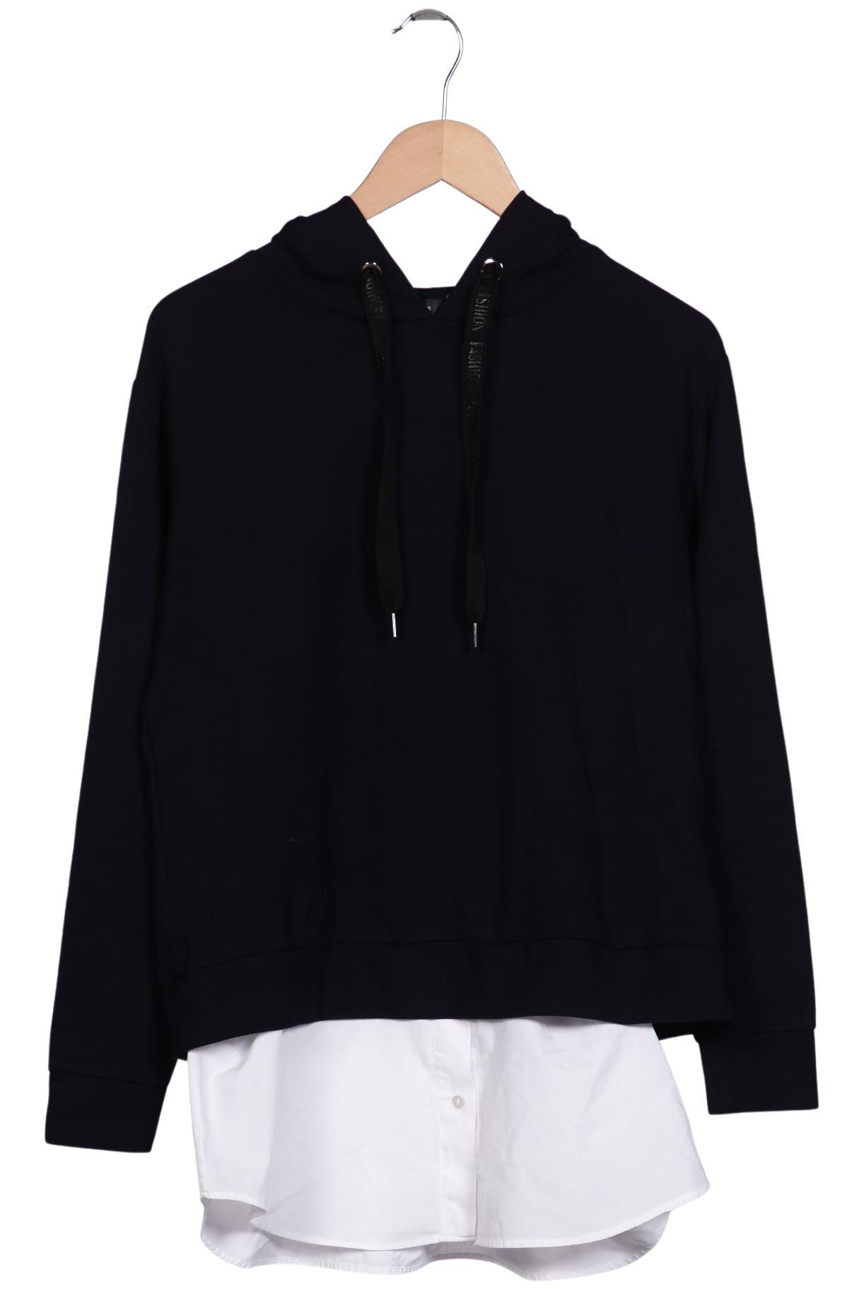 

Hallhuber Damen Kapuzenpullover, marineblau, Gr. 38