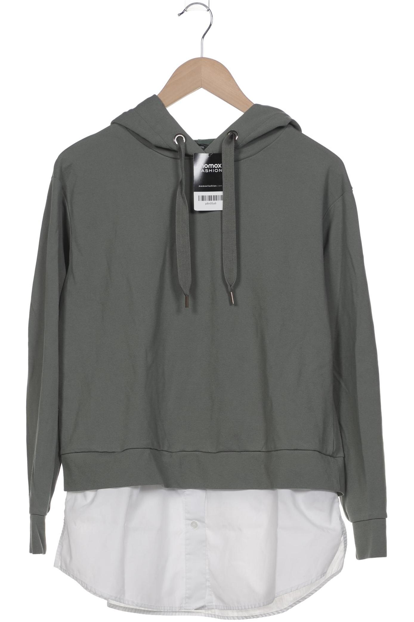 

Hallhuber Damen Kapuzenpullover, türkis, Gr. 36