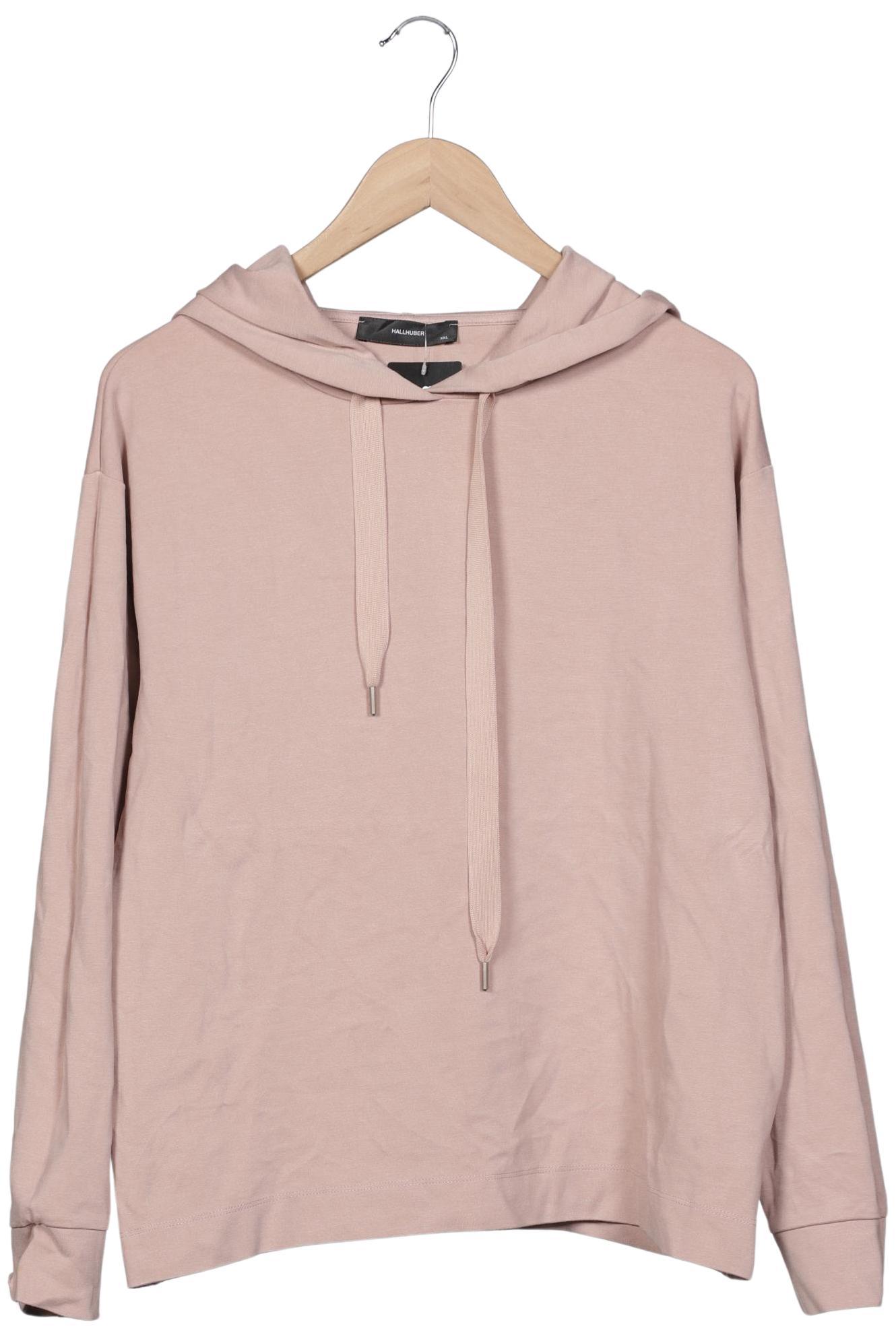 

Hallhuber Damen Kapuzenpullover, pink, Gr. 46