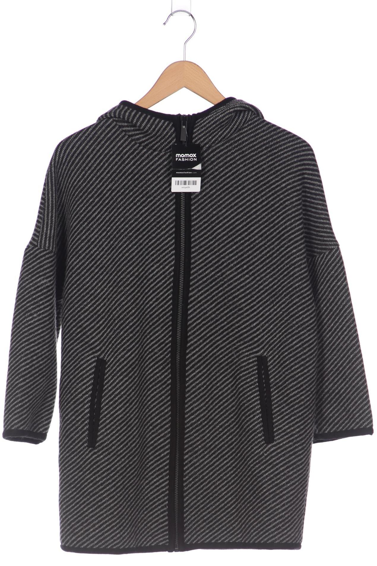 

Hallhuber Damen Kapuzenpullover, grau, Gr. 34