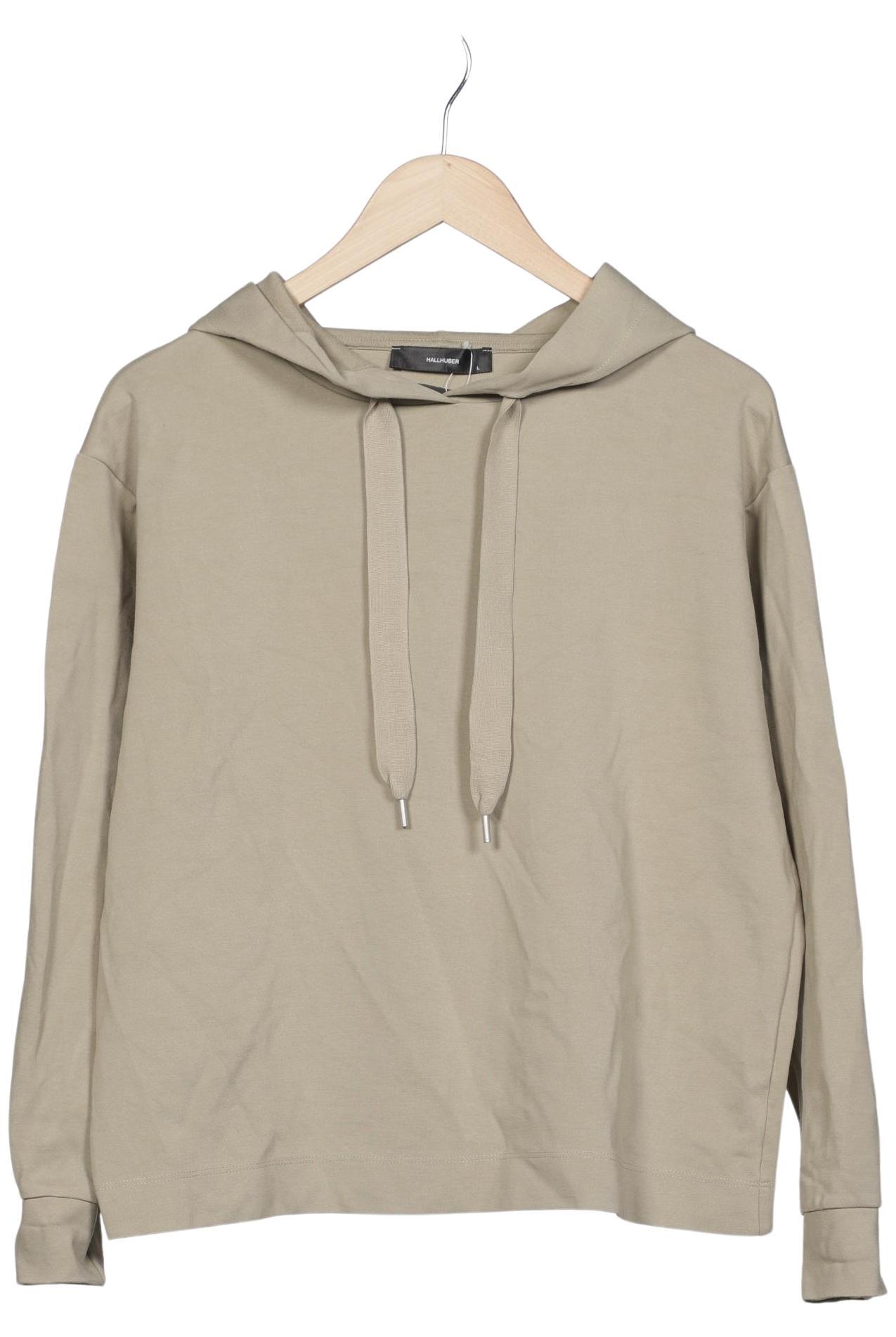 

Hallhuber Damen Kapuzenpullover, beige, Gr. 42