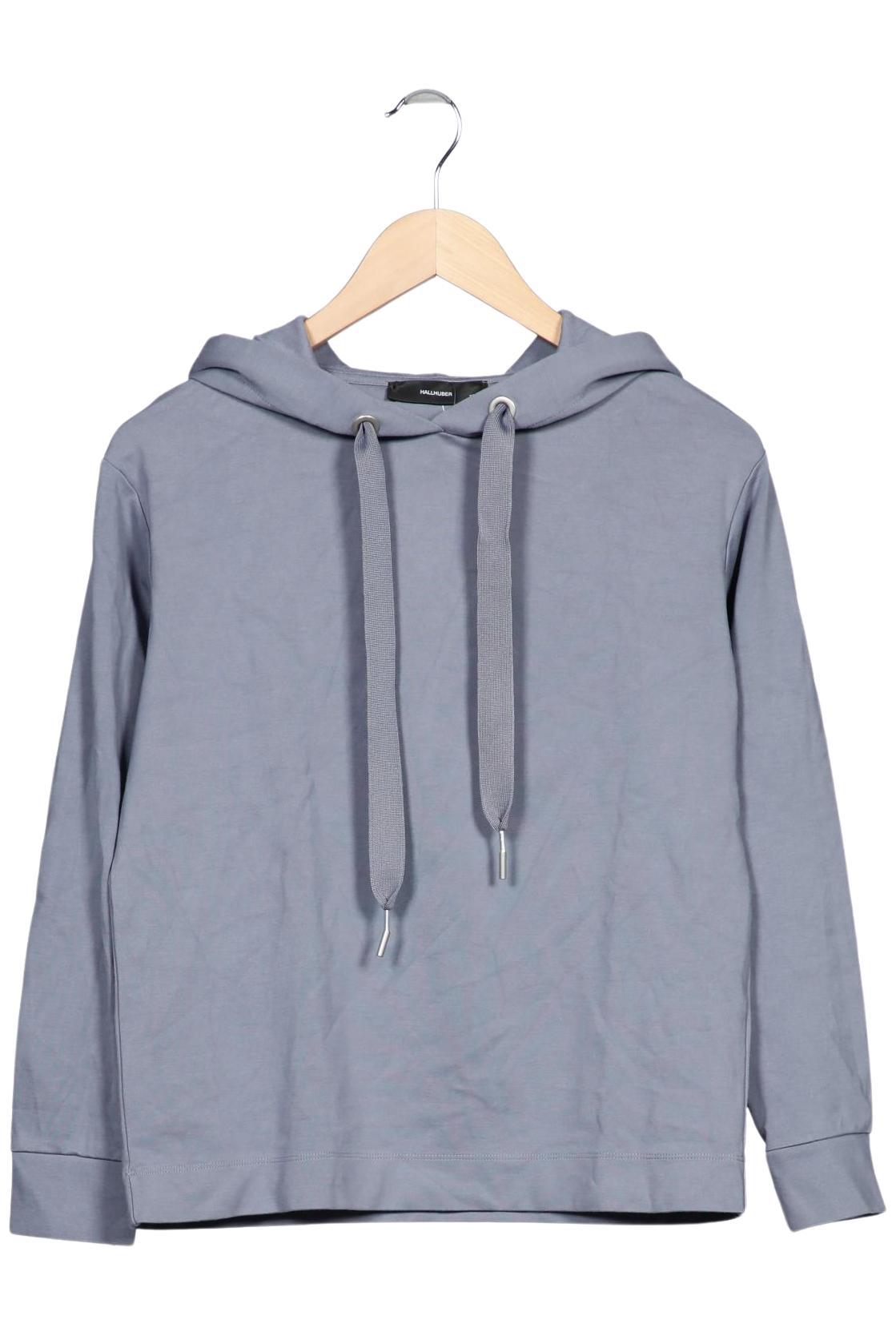 

Hallhuber Damen Kapuzenpullover, hellblau, Gr. 34