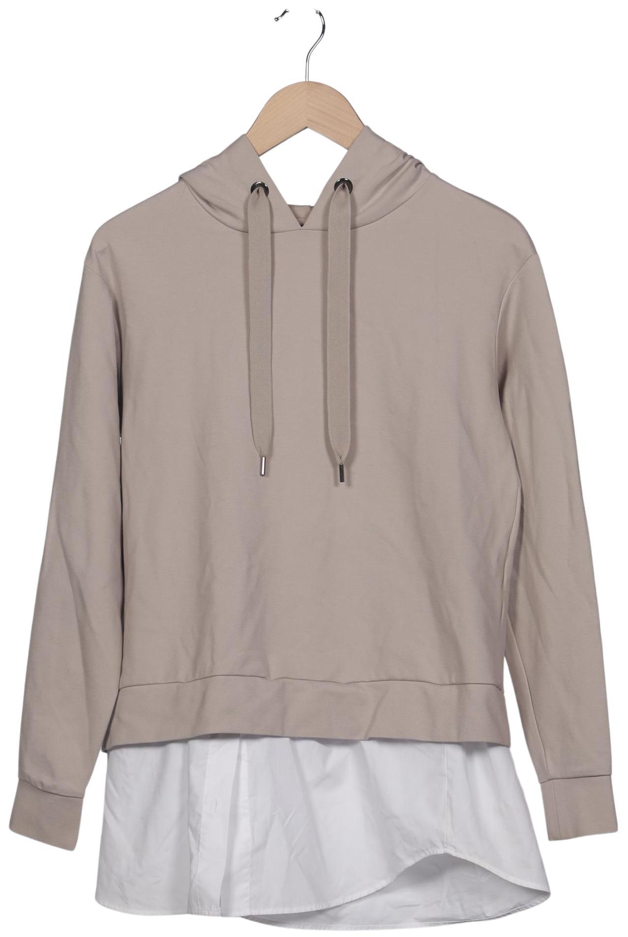 

Hallhuber Damen Kapuzenpullover, beige, Gr. 36