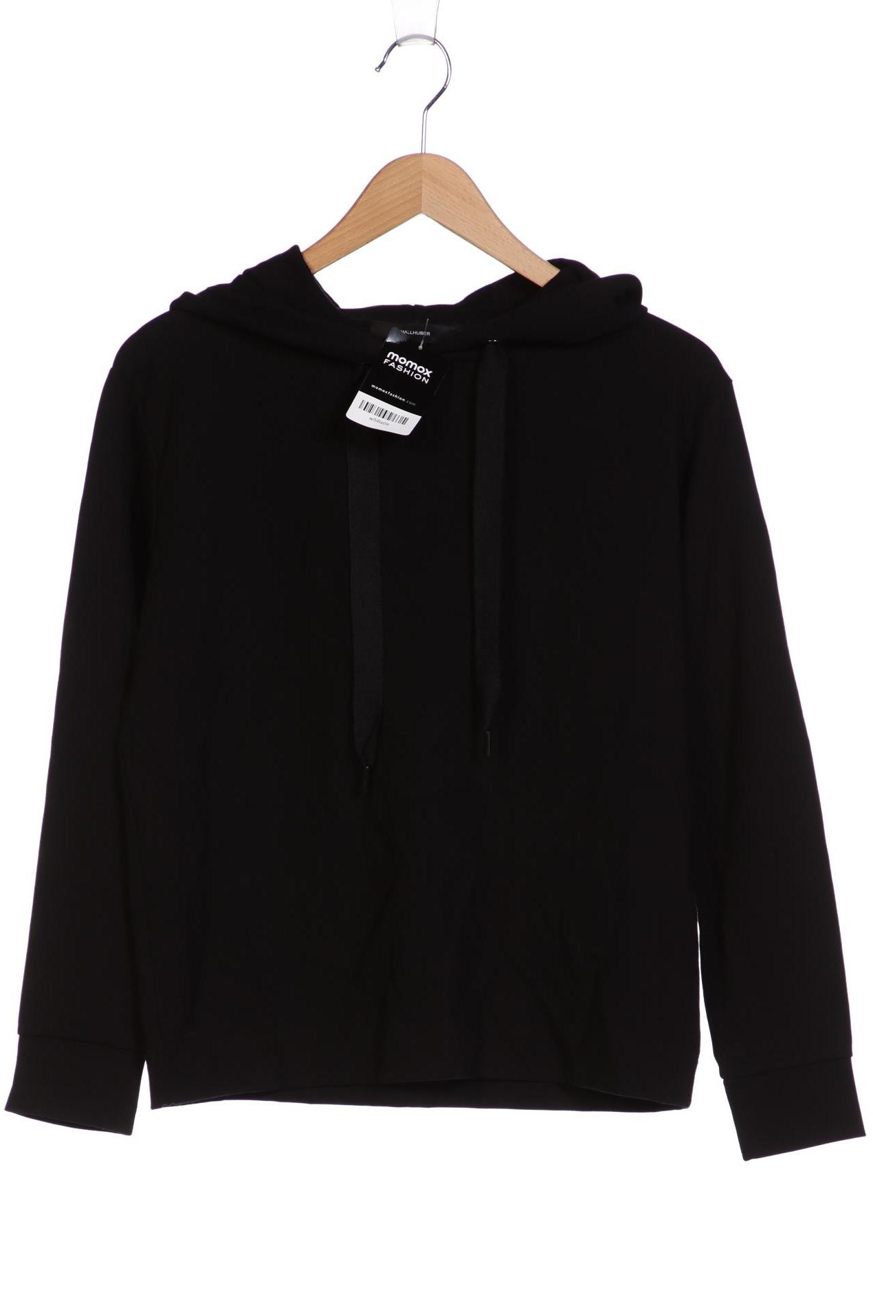 

Hallhuber Damen Kapuzenpullover, schwarz, Gr. 34
