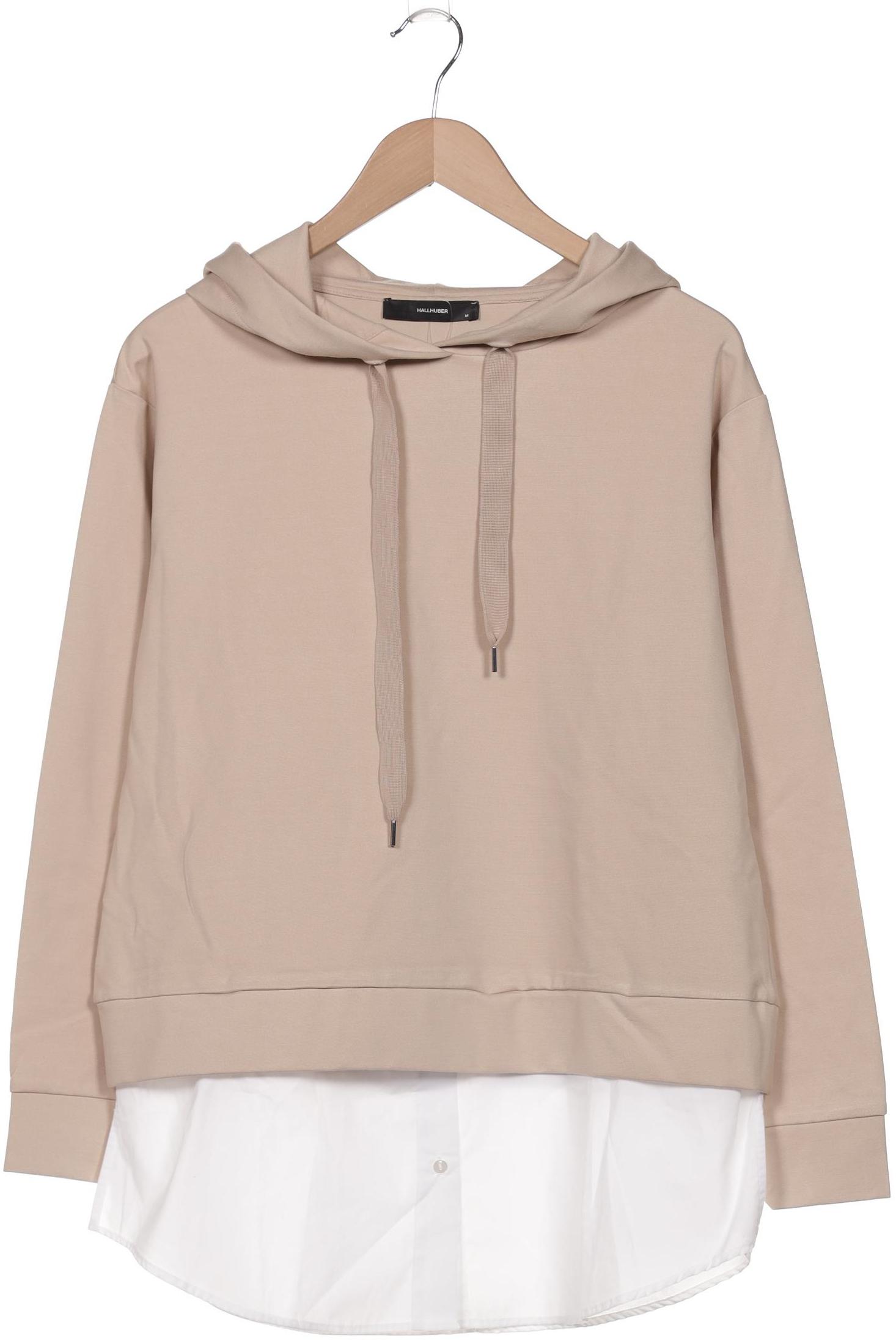 

Hallhuber Damen Kapuzenpullover, beige, Gr. 38