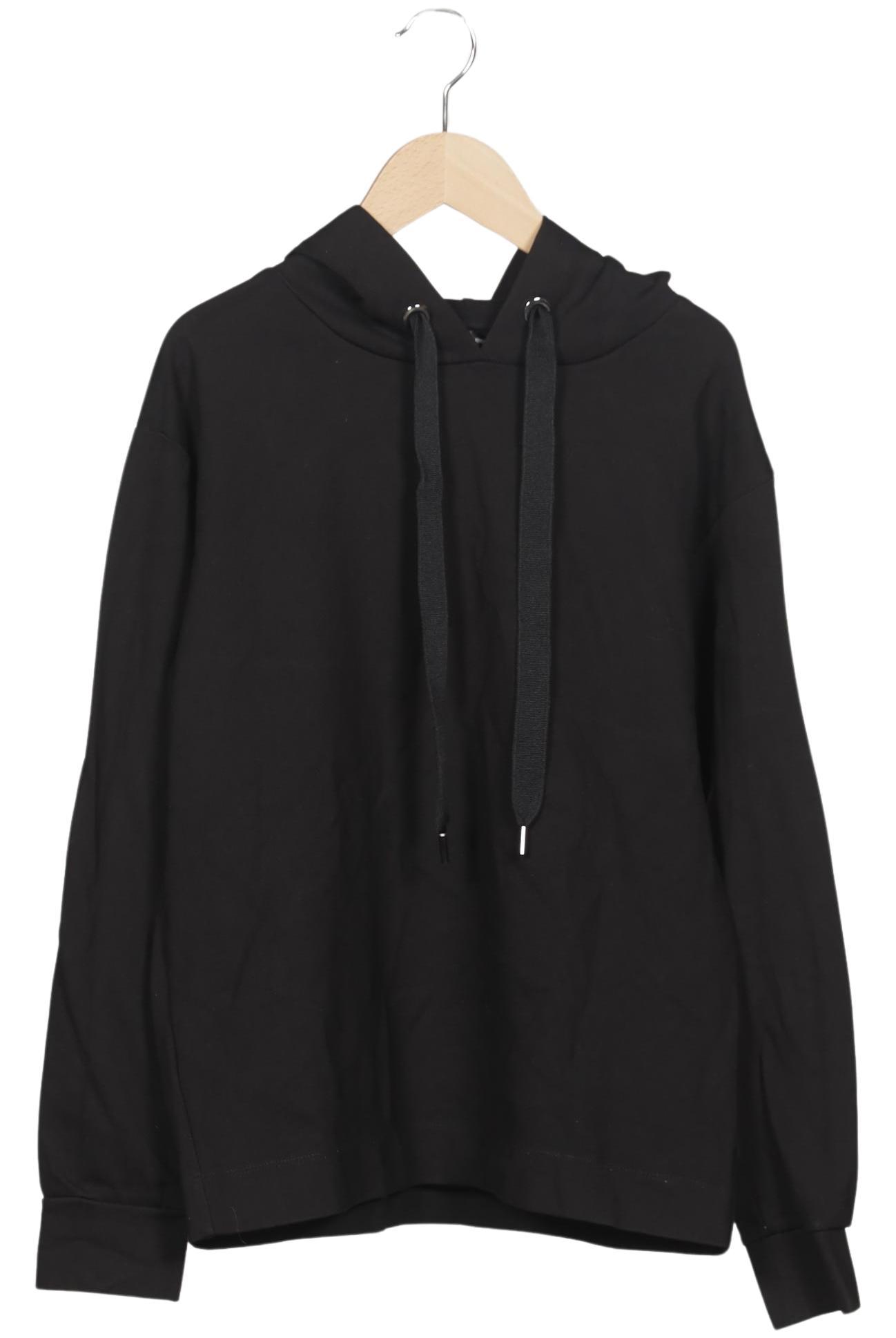 

Hallhuber Damen Kapuzenpullover, schwarz, Gr. 36