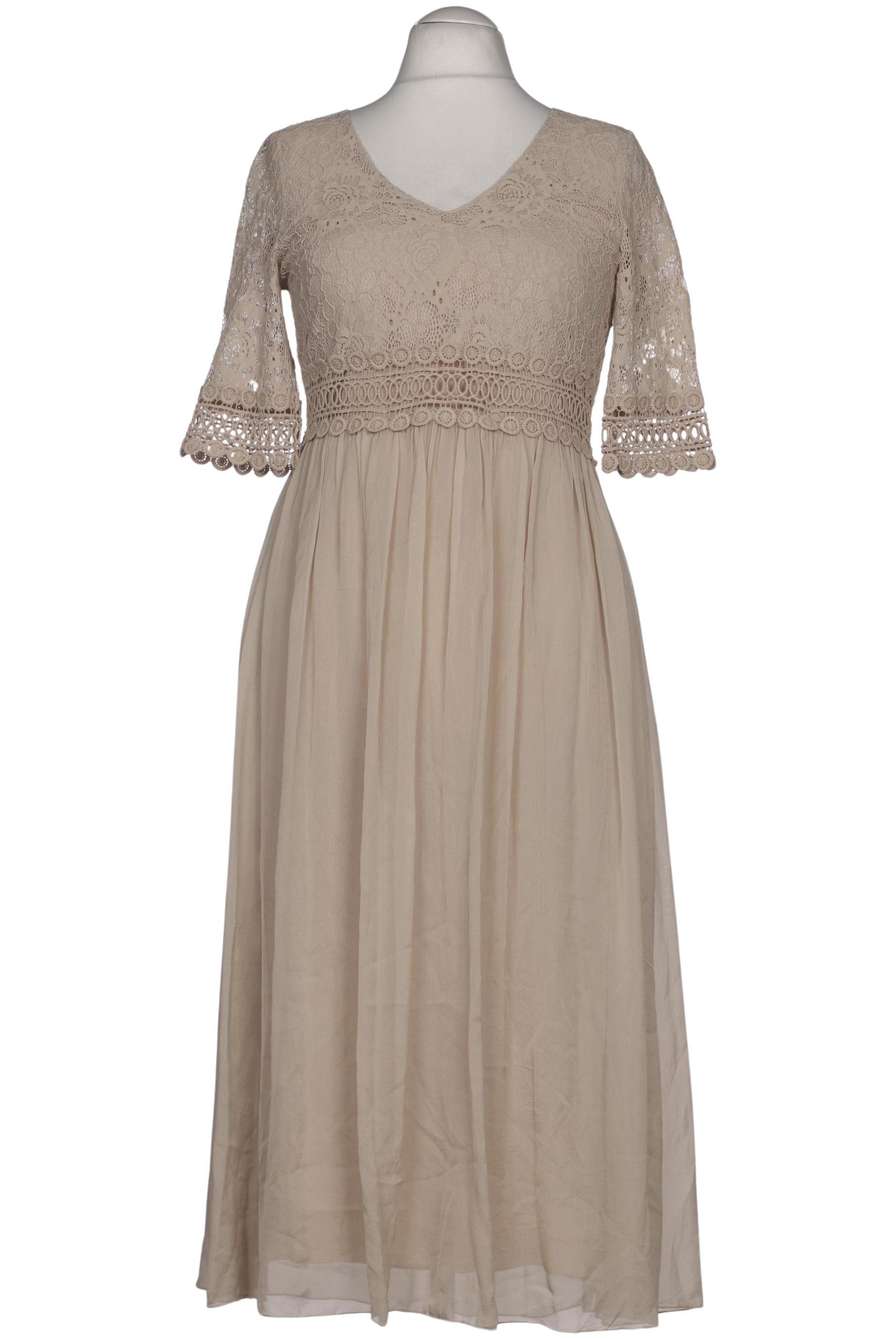

Hallhuber Damen Kleid, beige, Gr. 38
