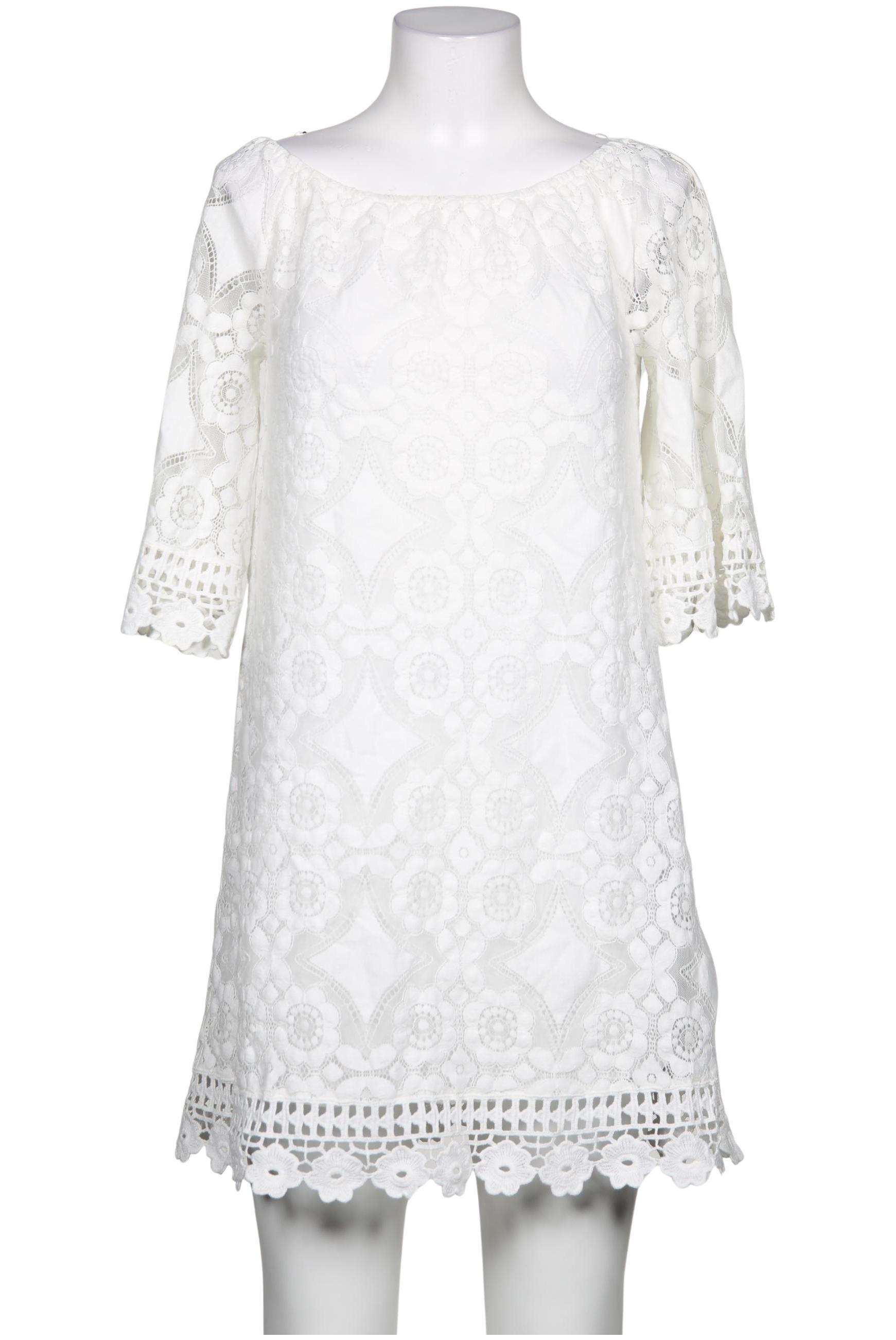 

Hallhuber Damen Kleid, weiß, Gr. 36