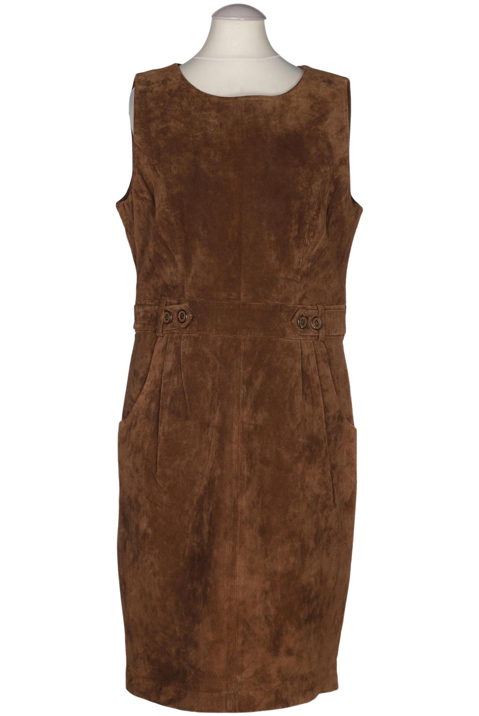 

Hallhuber Damen Kleid, braun, Gr. 38