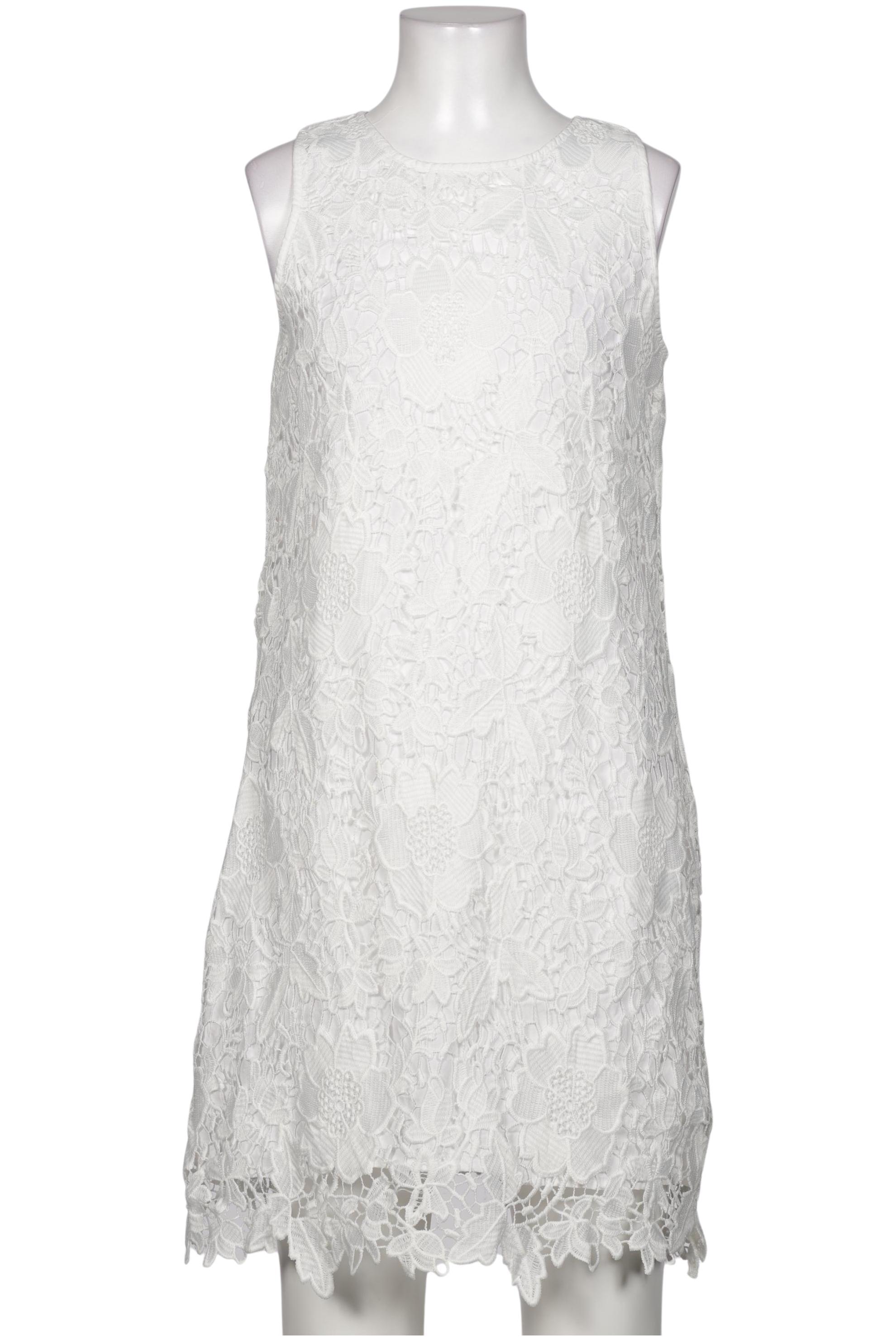 

Hallhuber Damen Kleid, weiß, Gr. 38