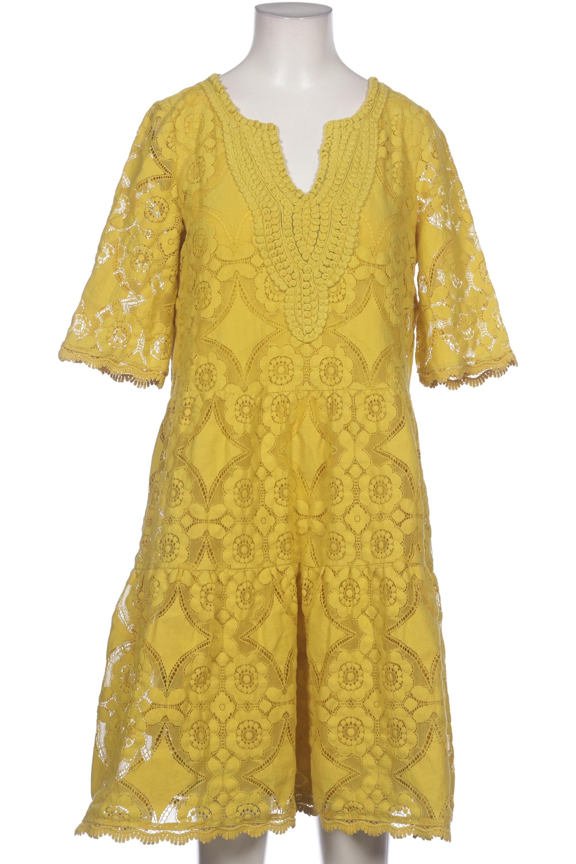 

Hallhuber Damen Kleid, gelb, Gr. 36