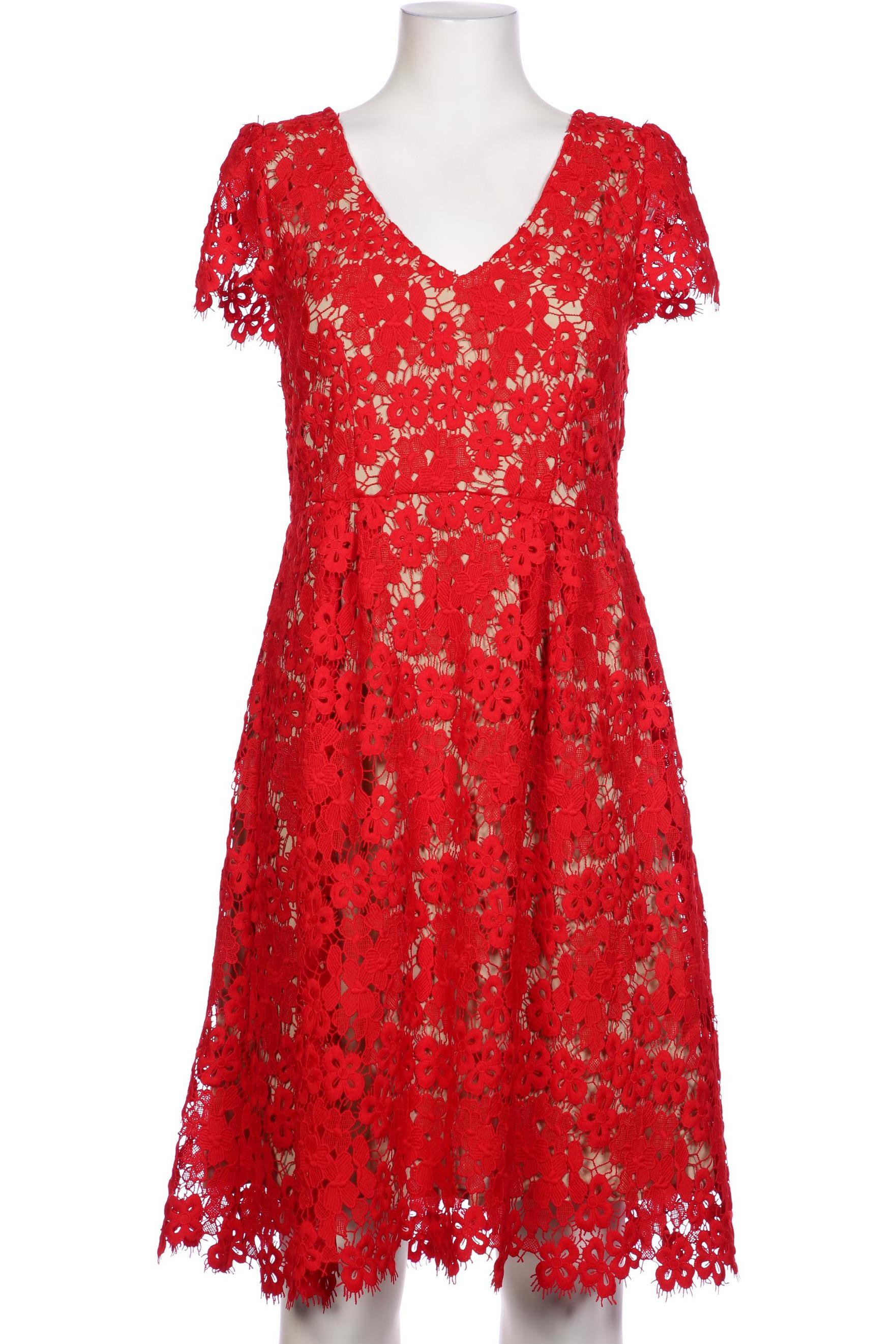 

Hallhuber Damen Kleid, rot, Gr. 38