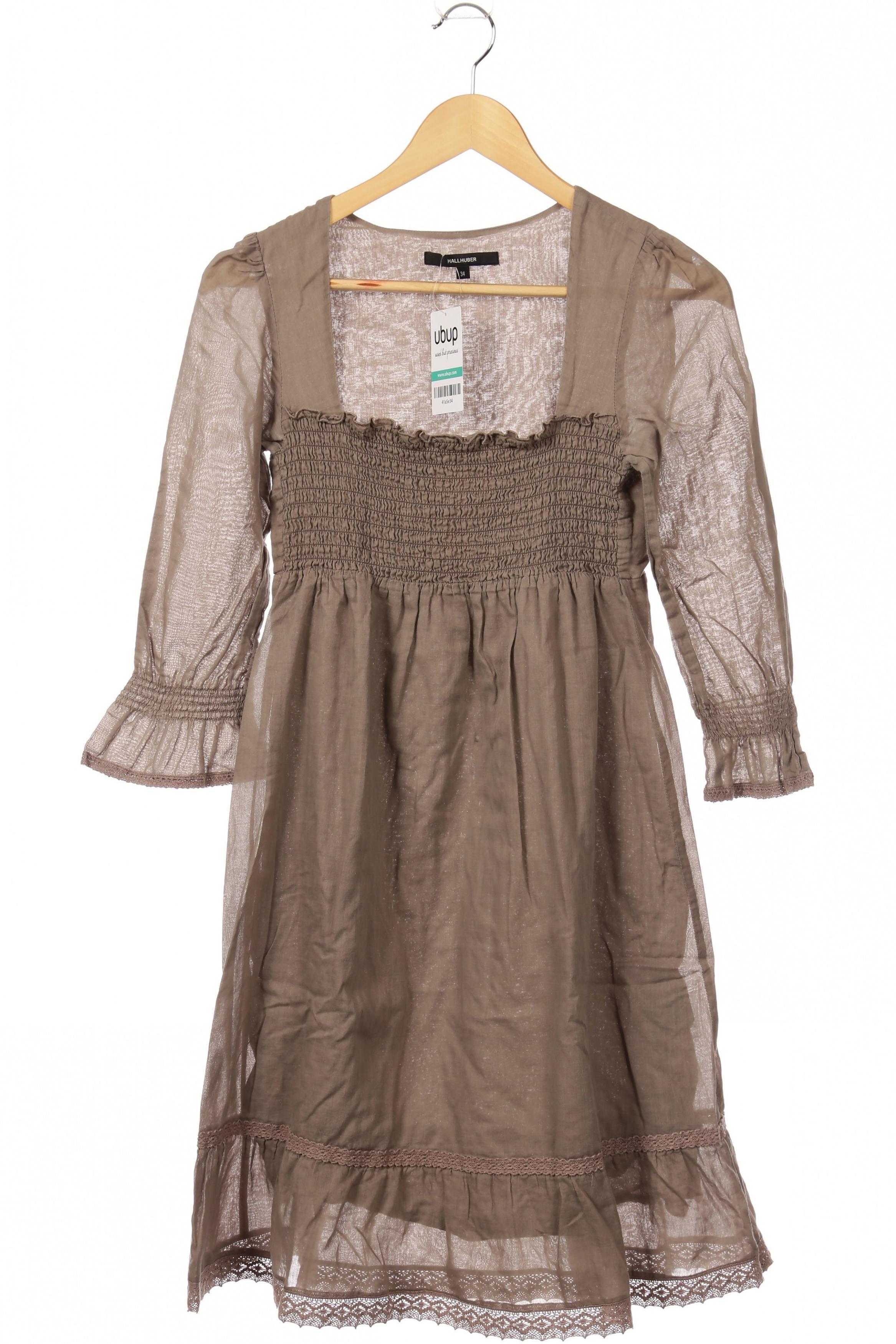 

Hallhuber Damen Kleid, braun, Gr. 34
