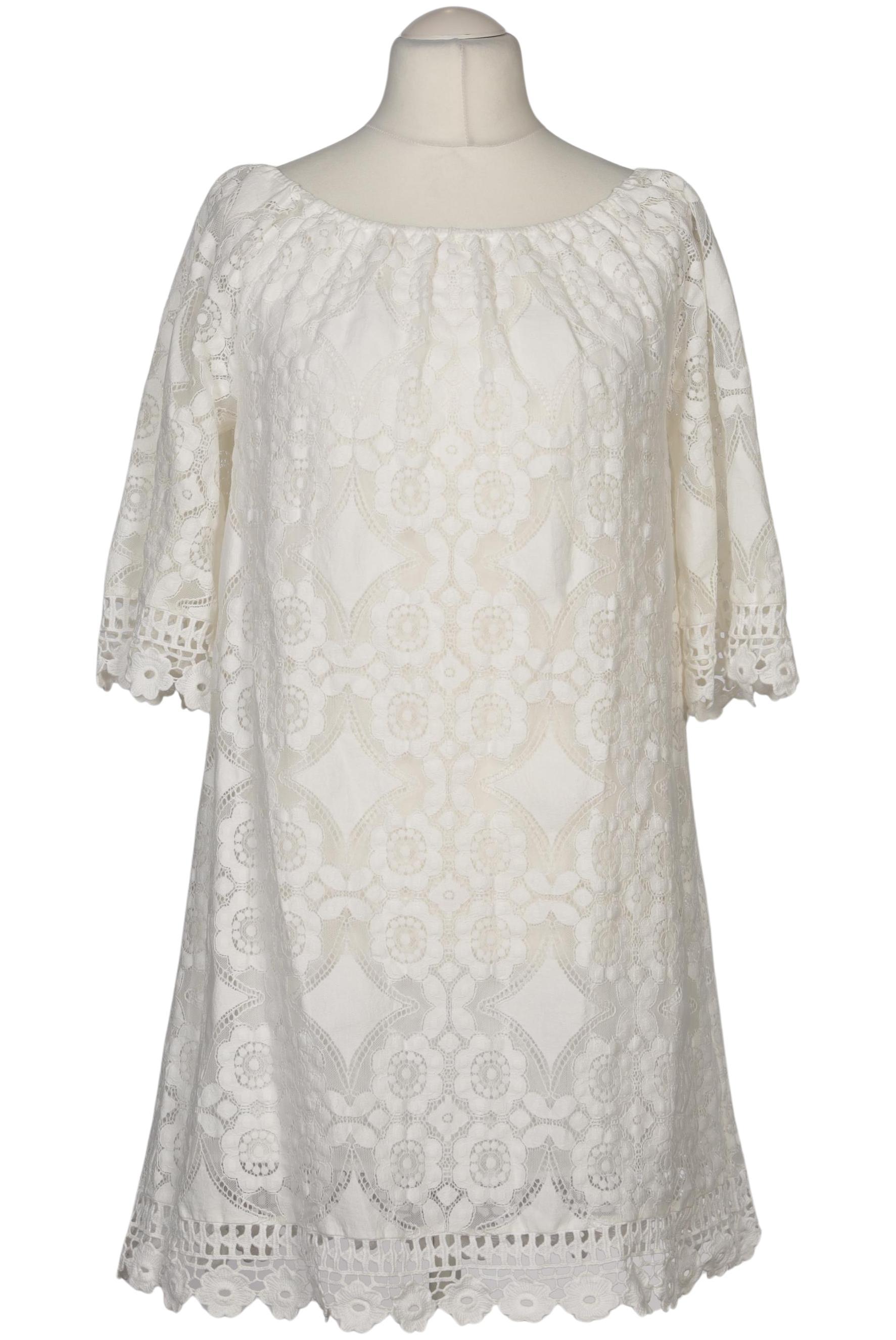 

Hallhuber Damen Kleid, weiß, Gr. 42