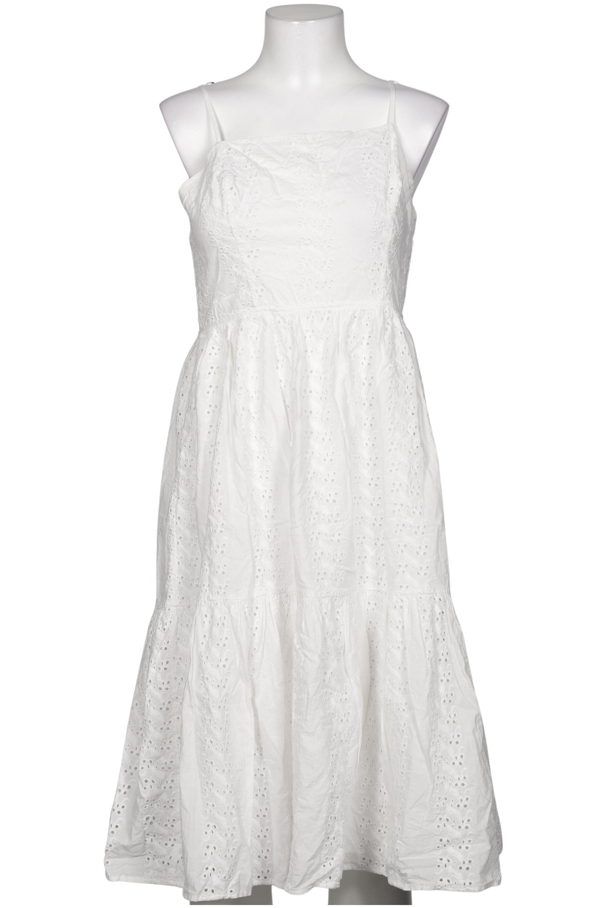 

Hallhuber Damen Kleid, weiß, Gr. 40