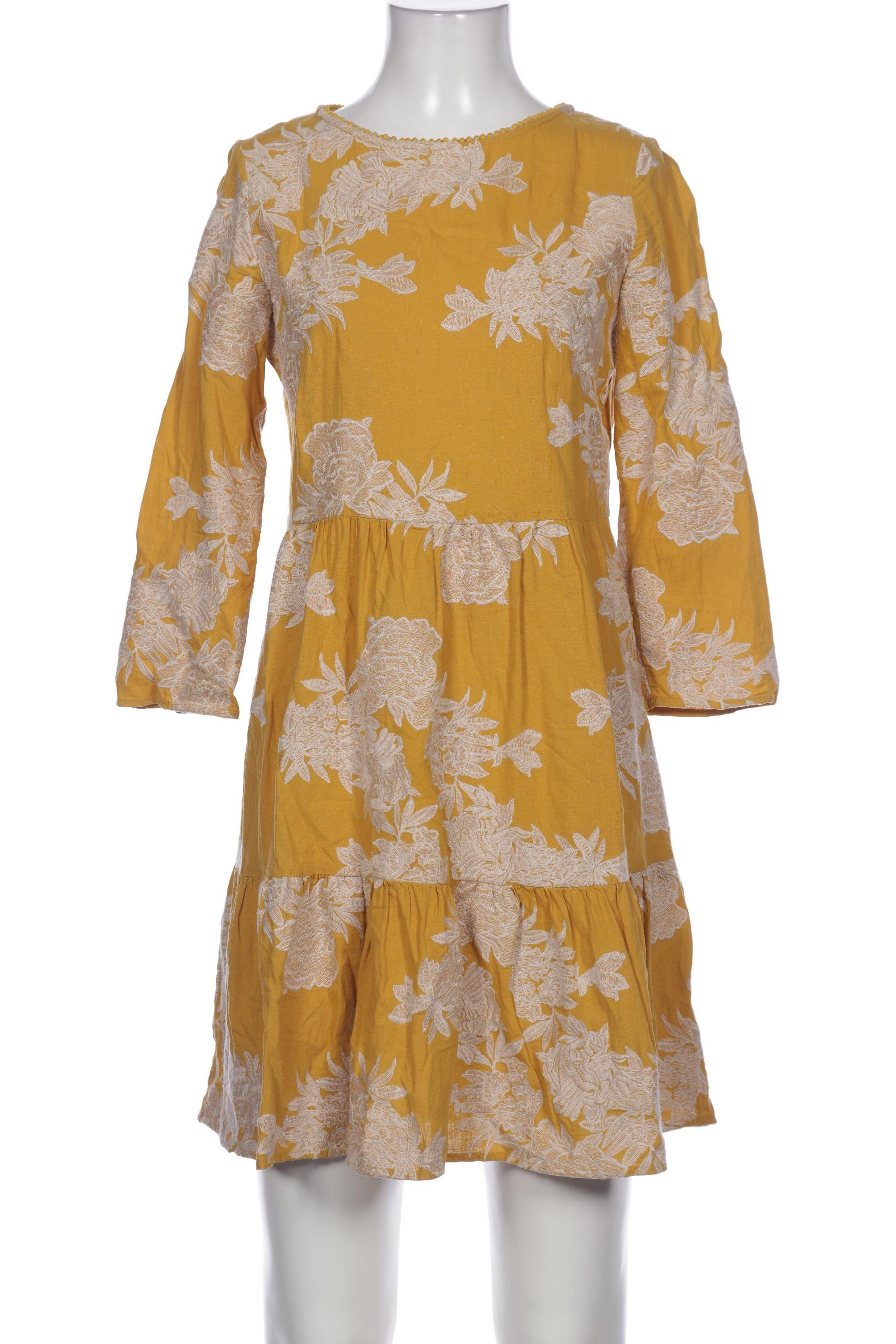 

Hallhuber Damen Kleid, gelb, Gr. 34