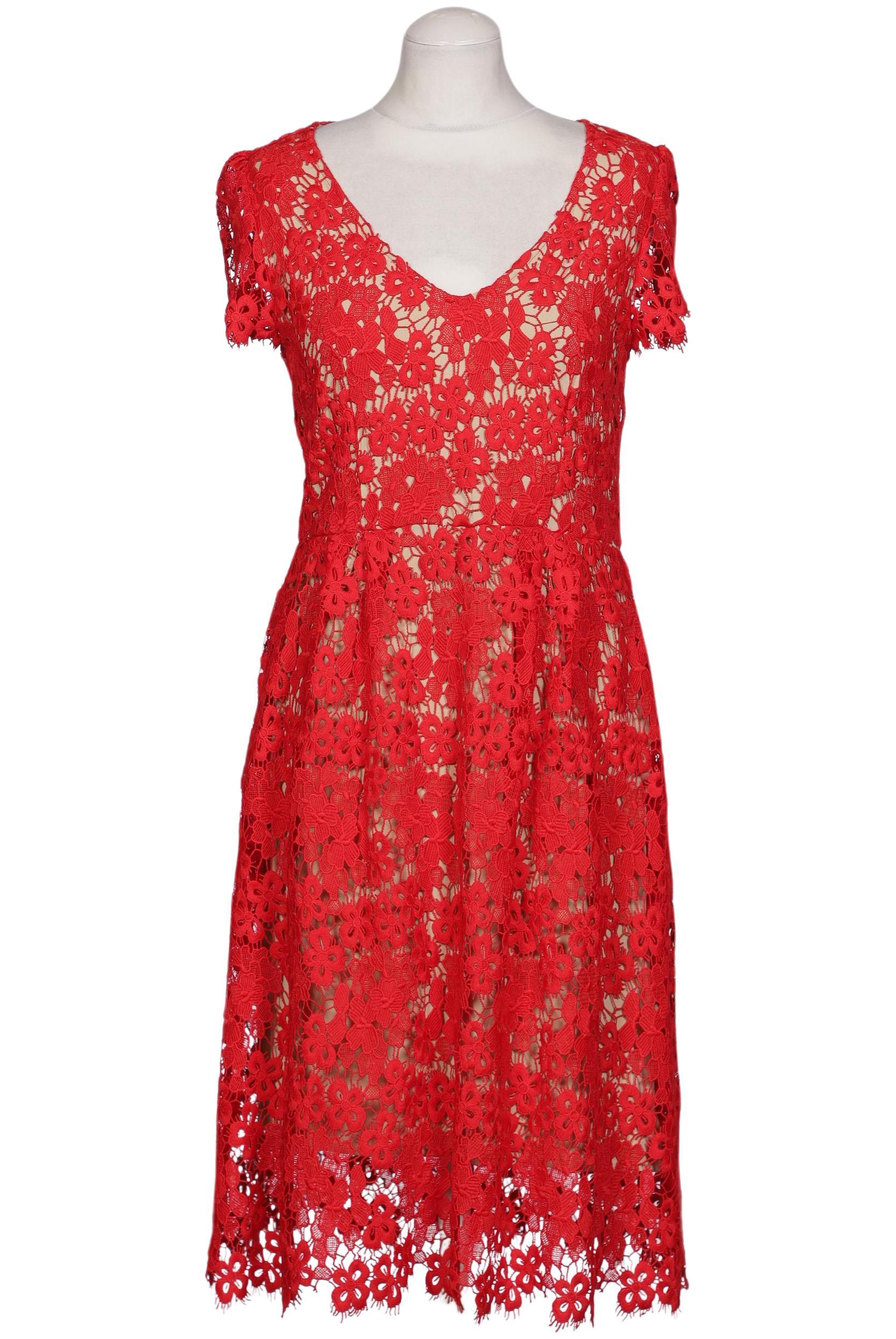 

Hallhuber Damen Kleid, rot, Gr. 38