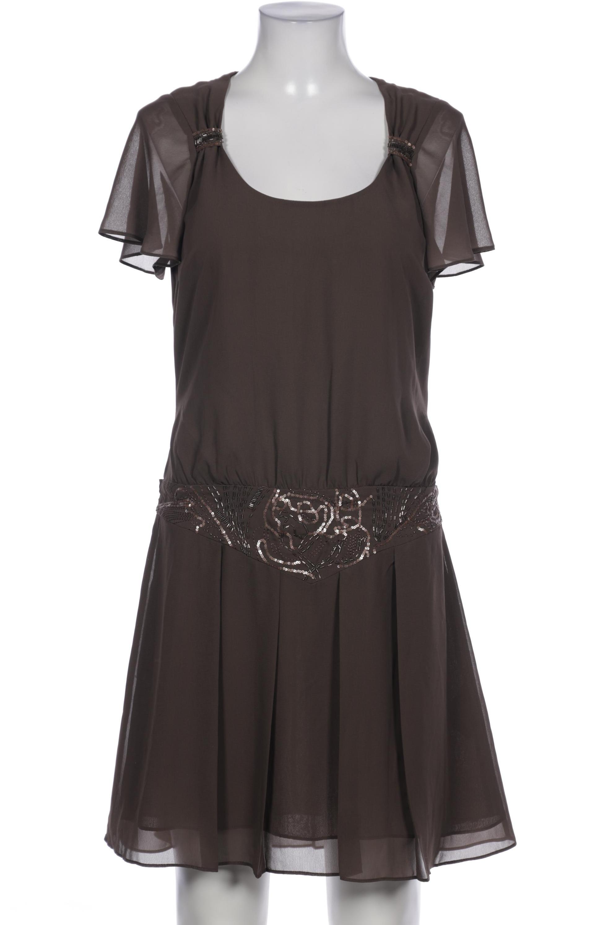 

Hallhuber Damen Kleid, braun, Gr. 40