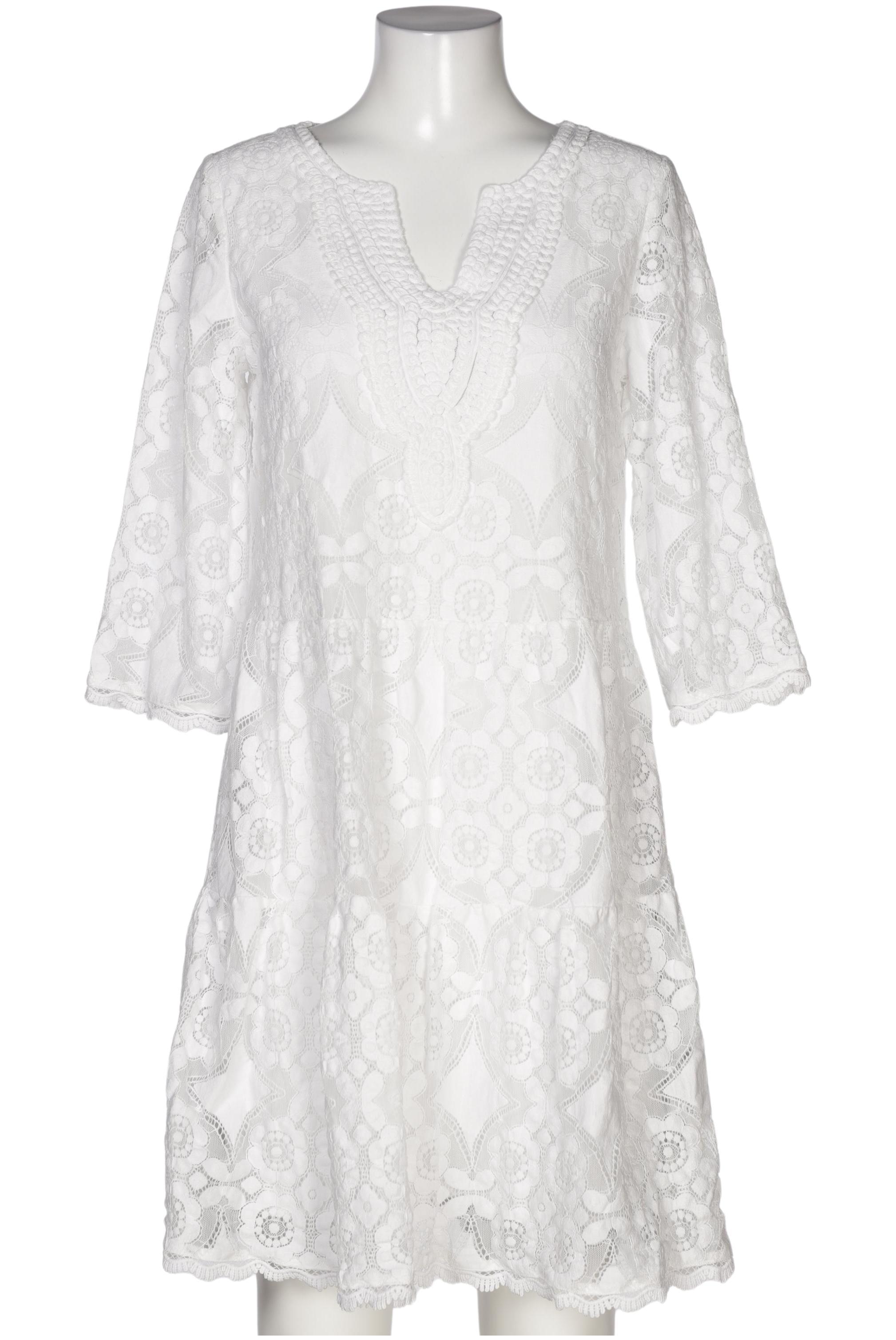 

Hallhuber Damen Kleid, weiß, Gr. 38