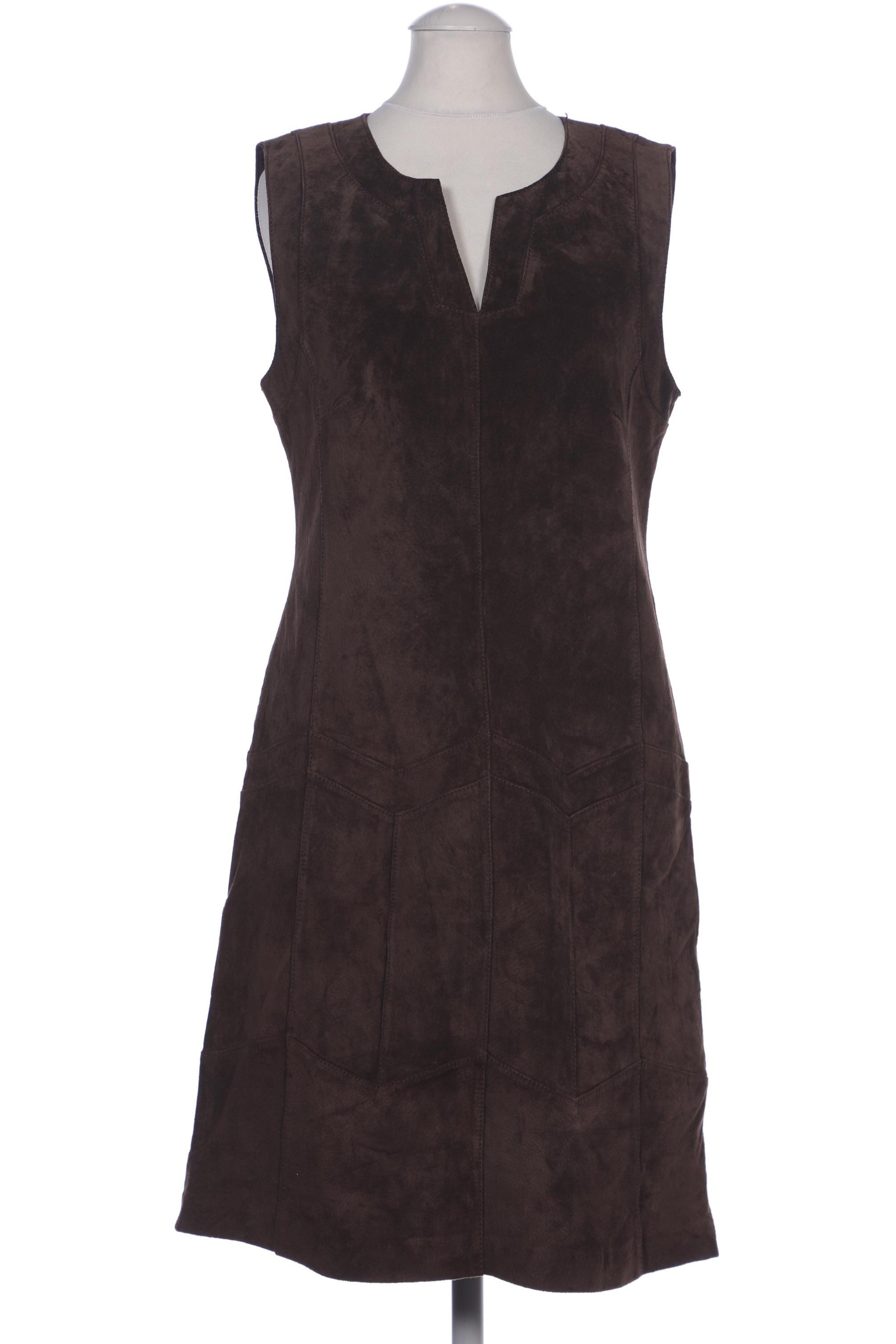 

Hallhuber Damen Kleid, braun, Gr. 36
