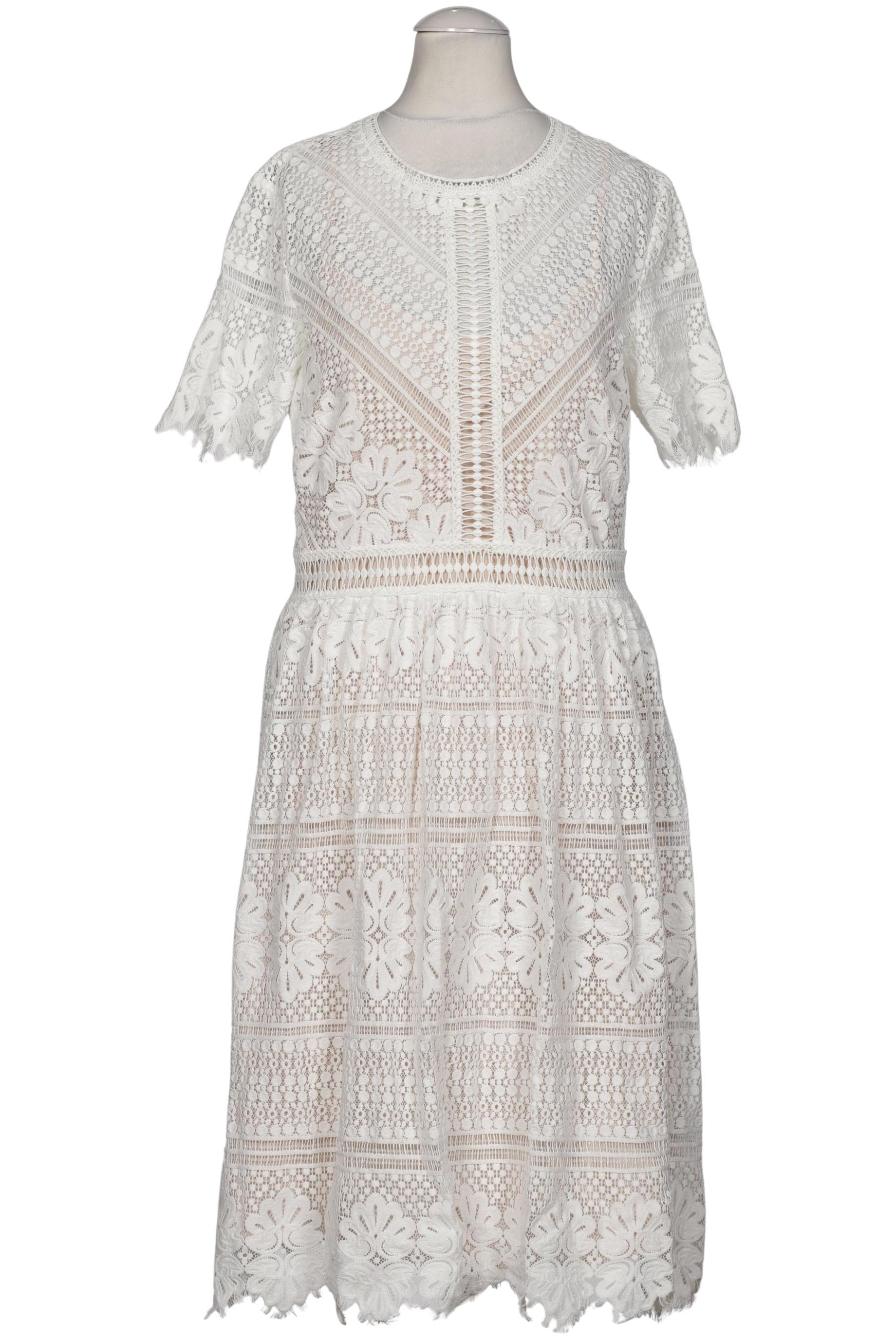 

Hallhuber Damen Kleid, weiß, Gr. 36