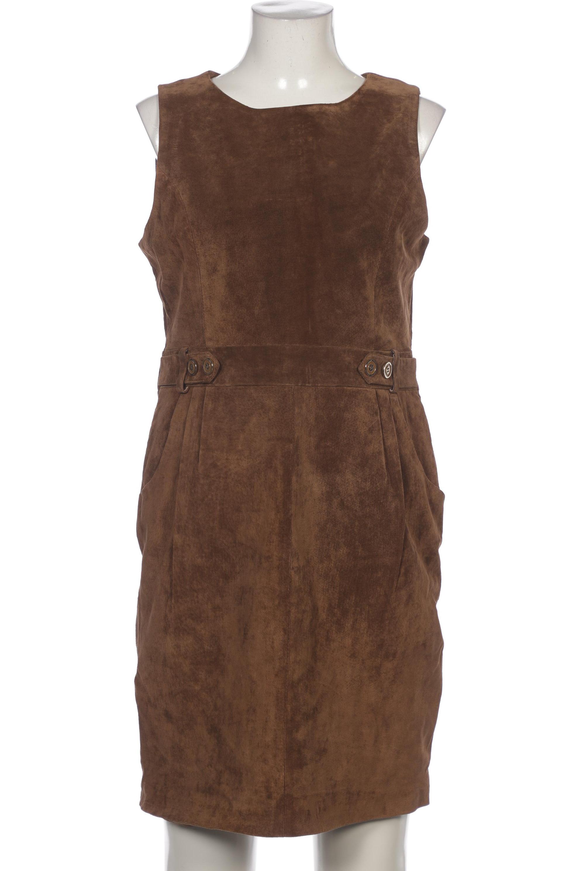 

Hallhuber Damen Kleid, braun, Gr. 42