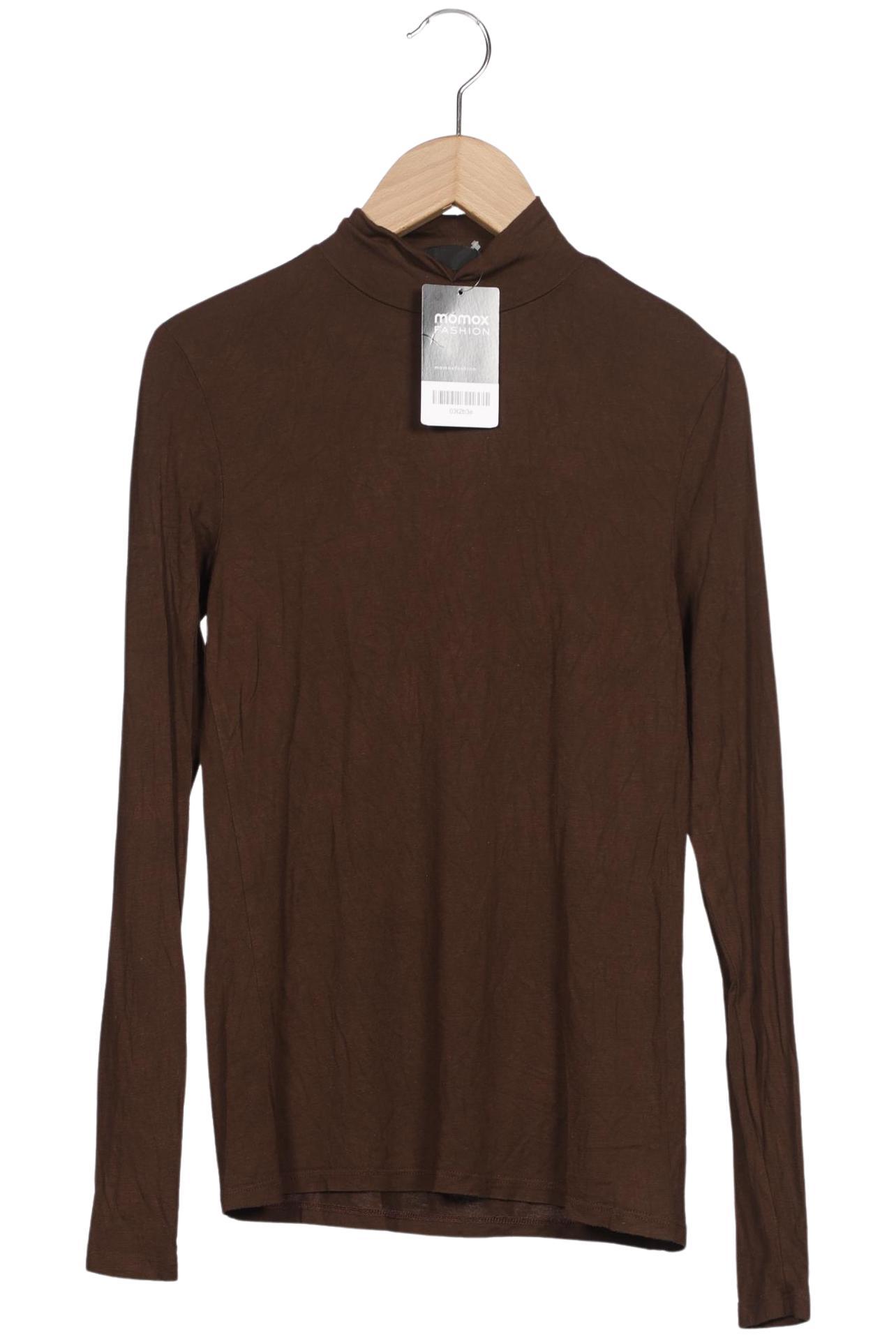 

Hallhuber Damen Langarmshirt, braun, Gr. 36