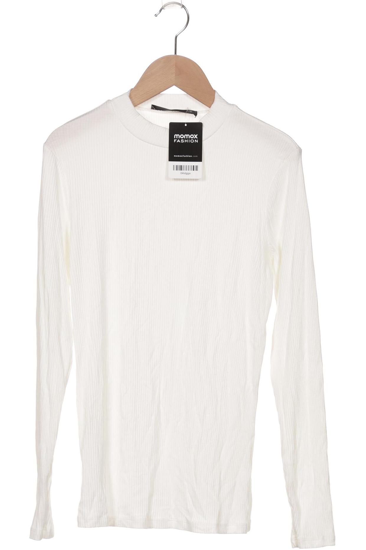 

Hallhuber Damen Langarmshirt, weiß, Gr. 38