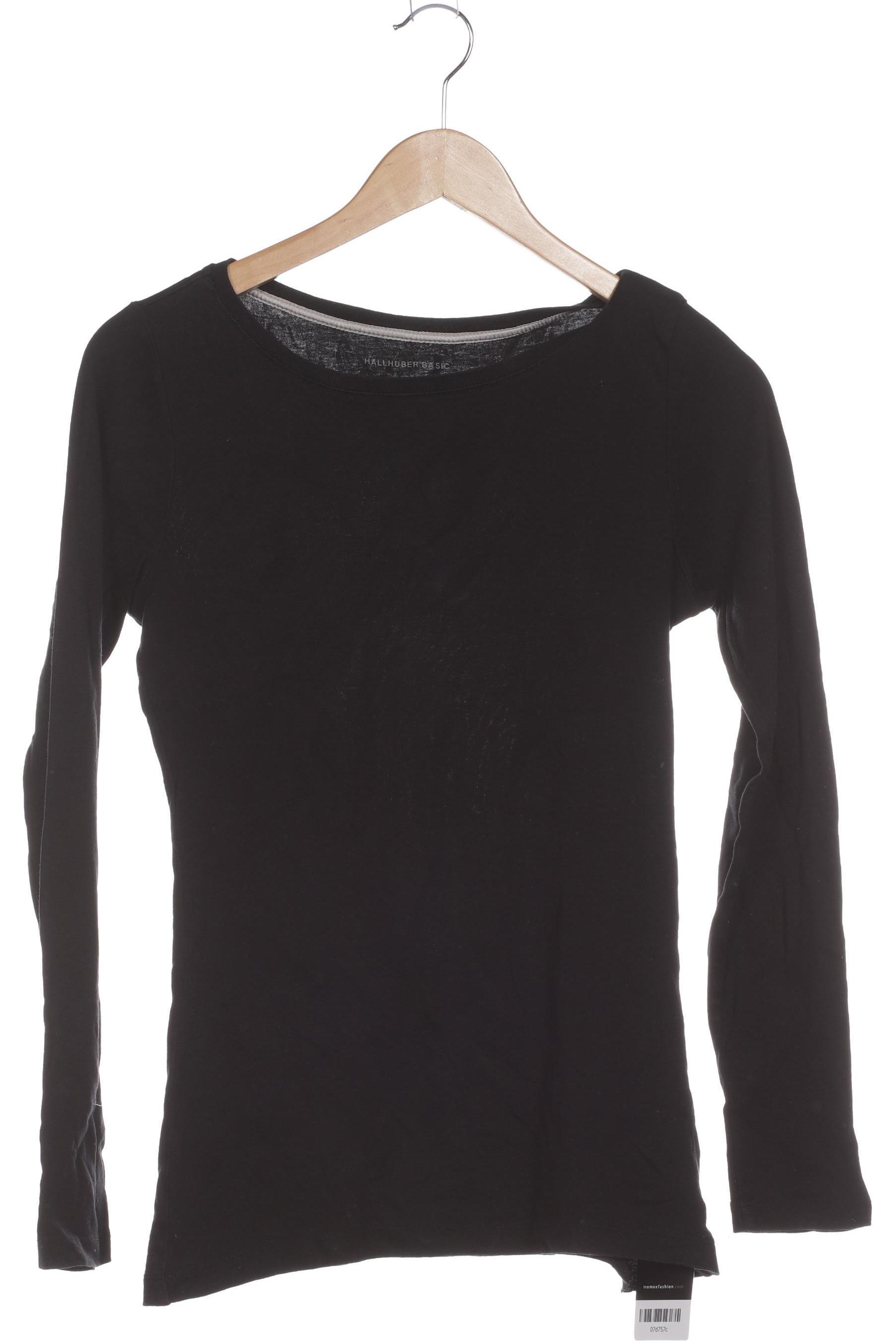 

Hallhuber Damen Langarmshirt, schwarz, Gr. 38