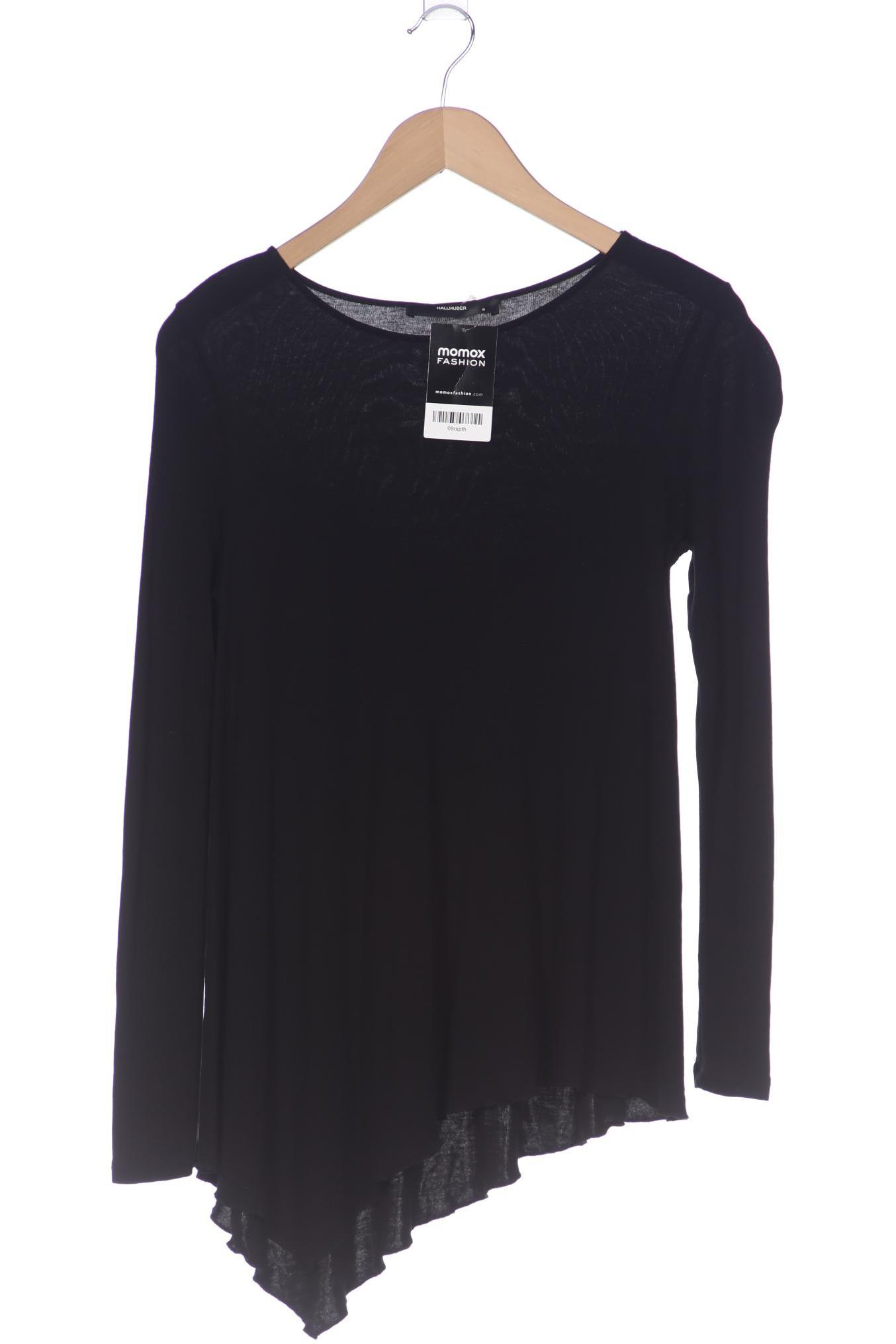 

Hallhuber Damen Langarmshirt, schwarz, Gr. 36