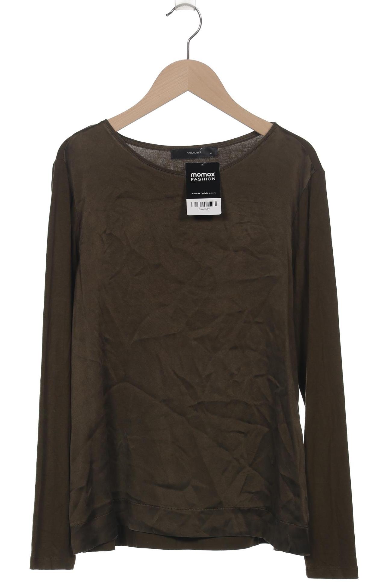 

Hallhuber Damen Langarmshirt, grün, Gr. 38