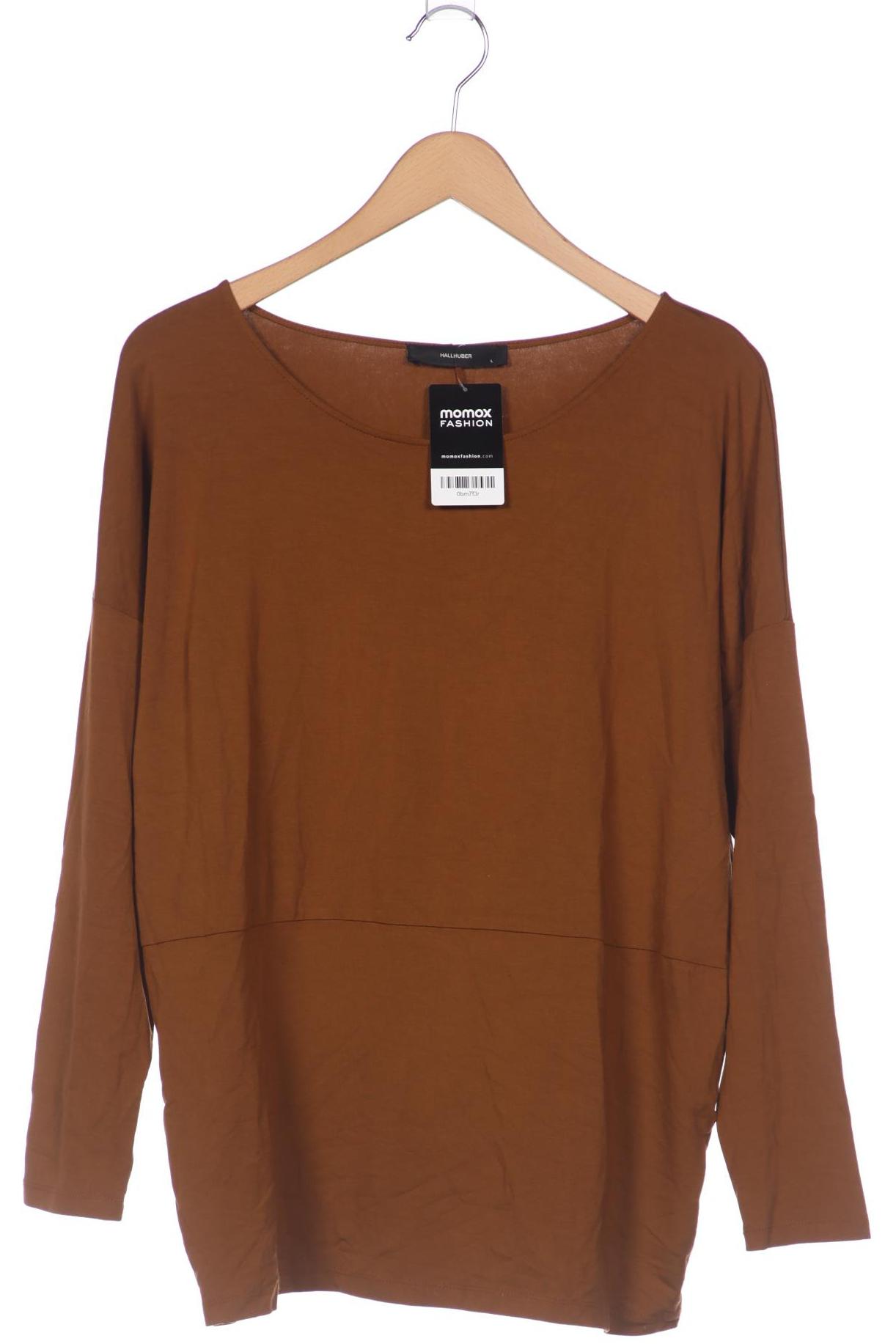 

Hallhuber Damen Langarmshirt, braun, Gr. 42