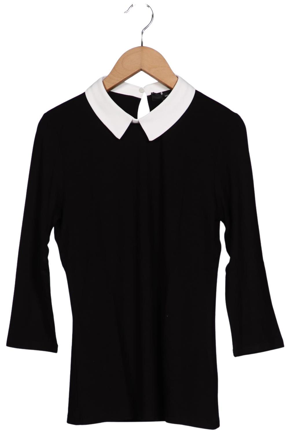 

Hallhuber Damen Langarmshirt, schwarz, Gr. 34