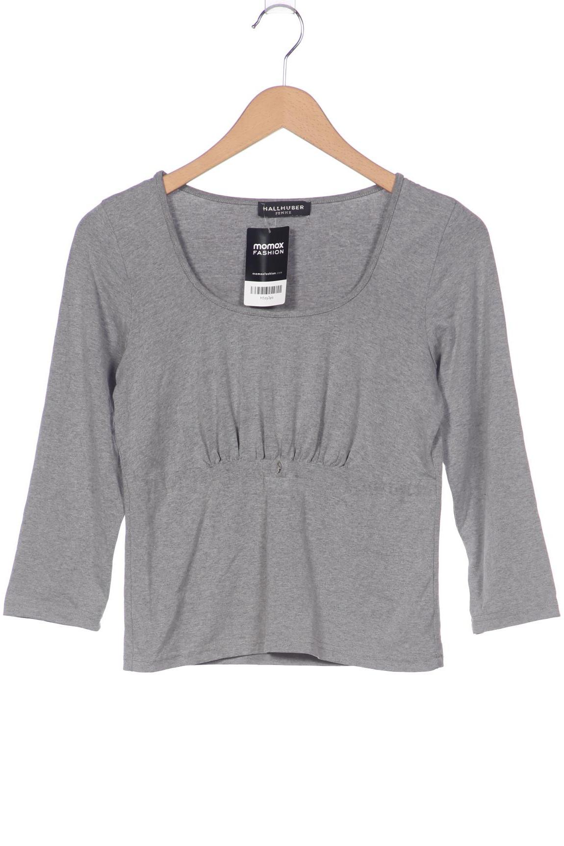 

Hallhuber Damen Langarmshirt, grau, Gr. 38