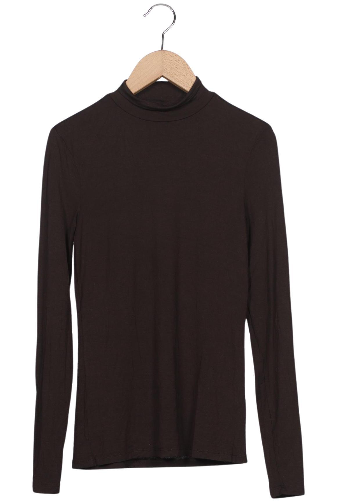 

Hallhuber Damen Langarmshirt, braun, Gr. 34