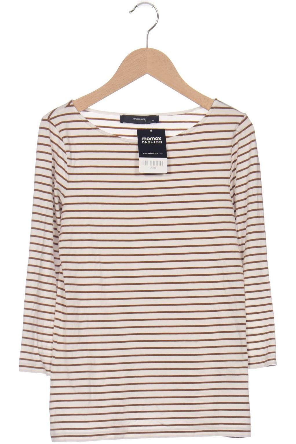 

Hallhuber Damen Langarmshirt, braun, Gr. 34