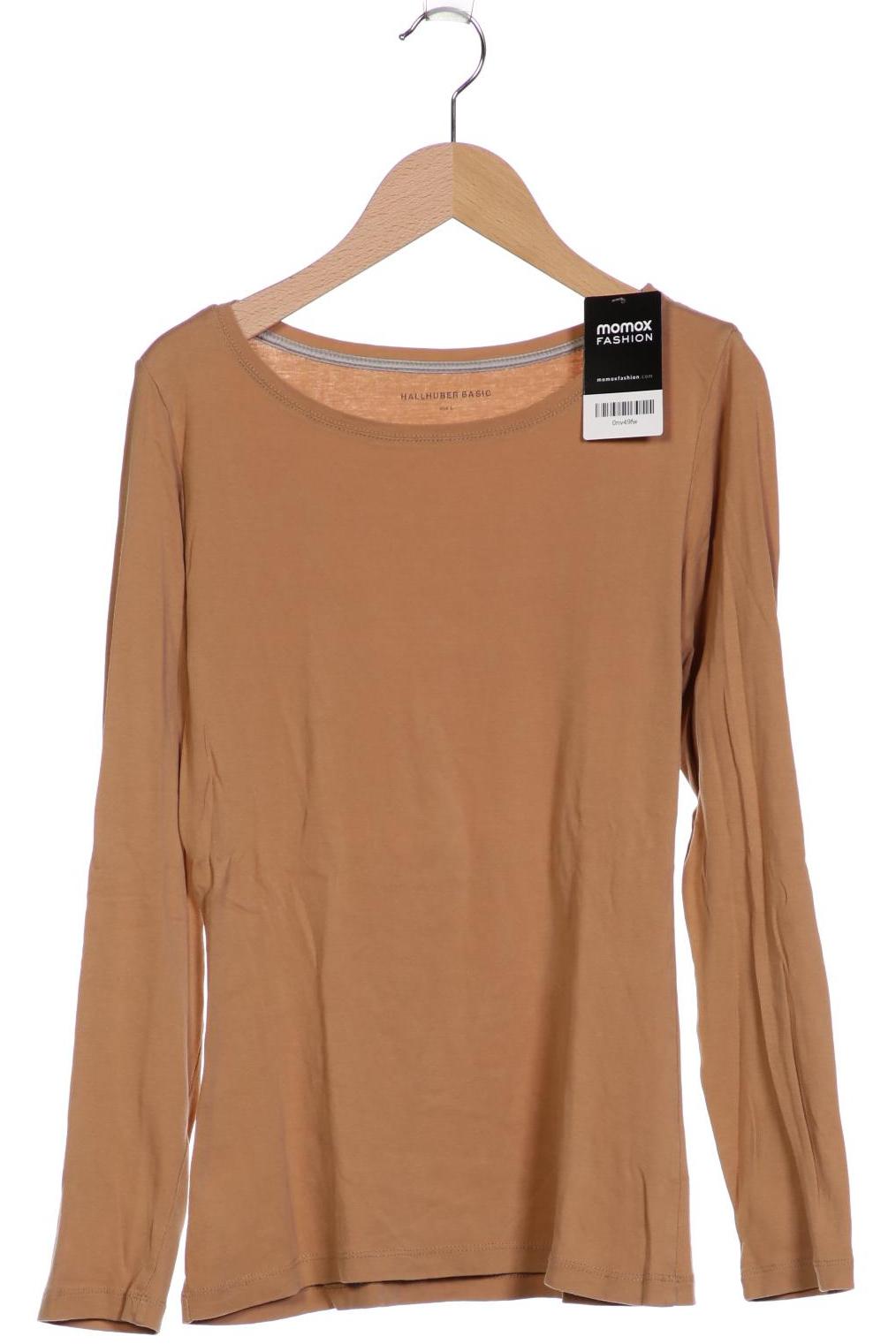 

Hallhuber Damen Langarmshirt, beige, Gr. 42