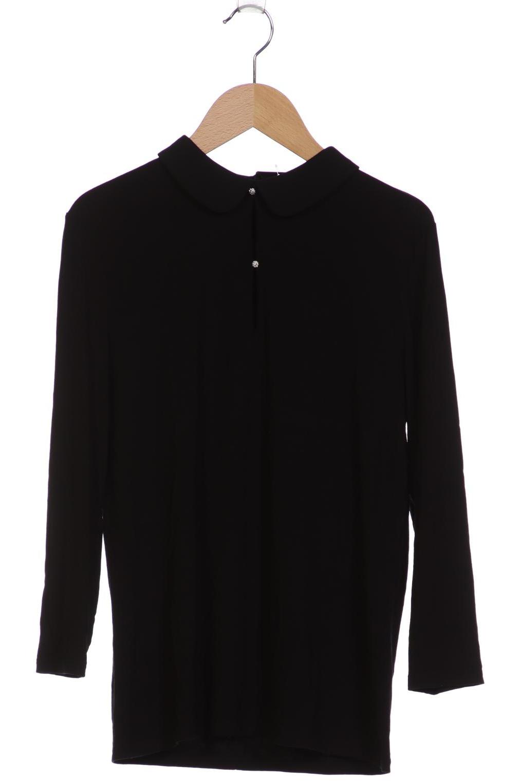 

Hallhuber Damen Langarmshirt, schwarz, Gr. 38