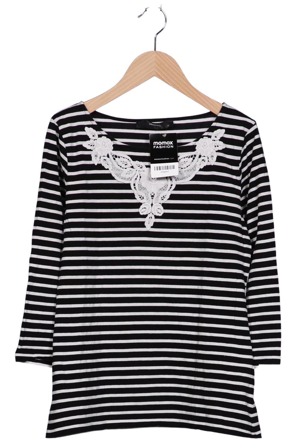 

Hallhuber Damen Langarmshirt, schwarz, Gr. 38