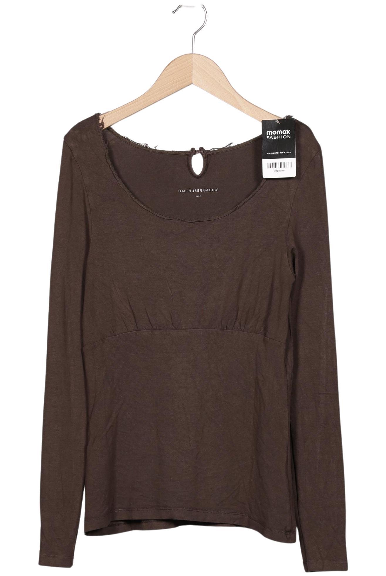 

Hallhuber Damen Langarmshirt, braun, Gr. 38