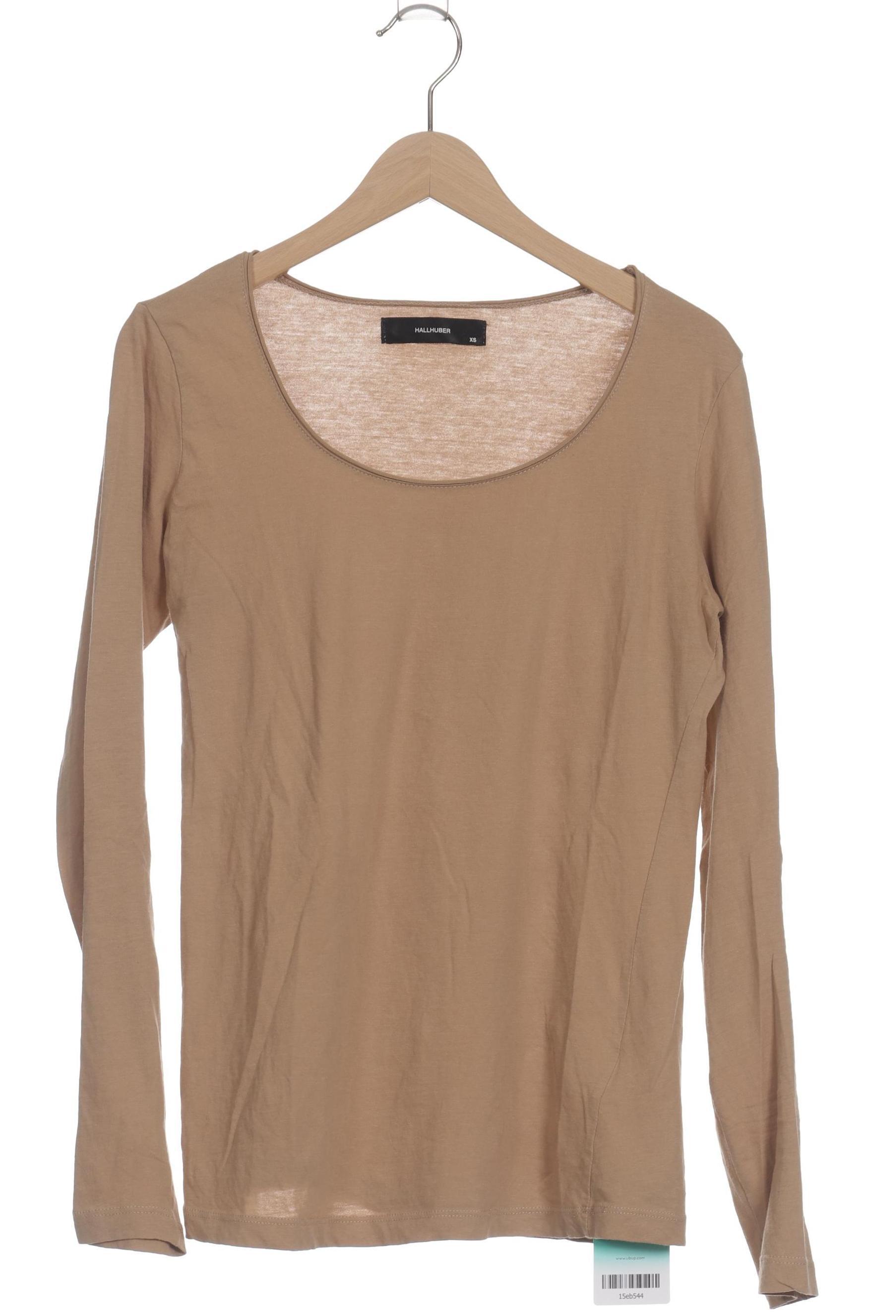 

Hallhuber Damen Langarmshirt, beige, Gr.