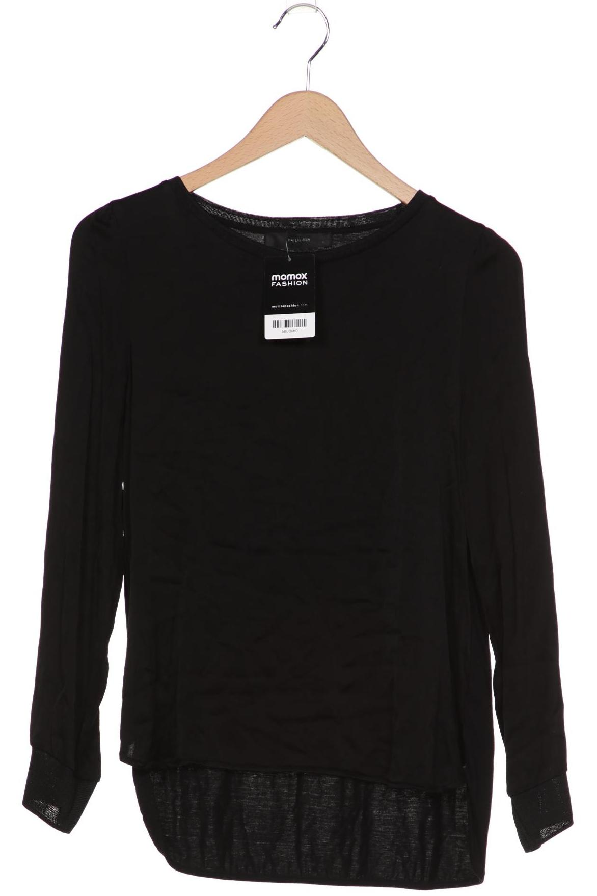 

Hallhuber Damen Langarmshirt, schwarz, Gr. 38