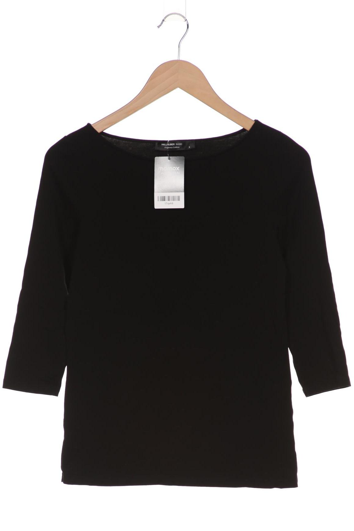 

Hallhuber Damen Langarmshirt, schwarz, Gr. 36