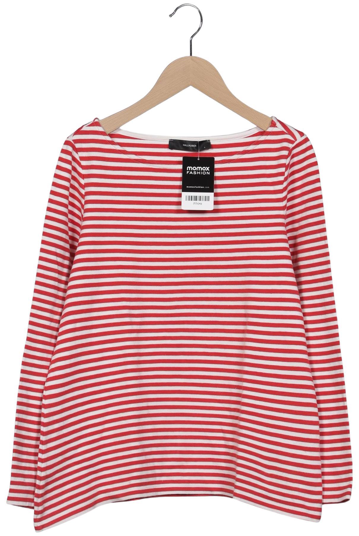 

Hallhuber Damen Langarmshirt, rot, Gr. 42
