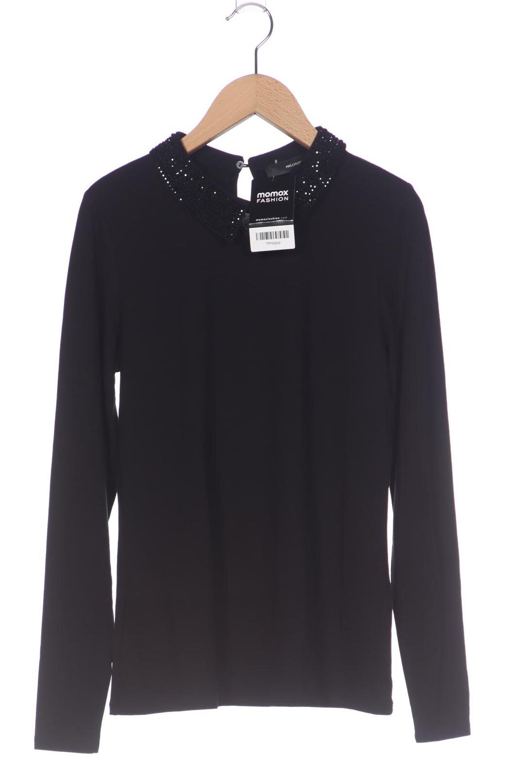 

Hallhuber Damen Langarmshirt, schwarz, Gr. 36