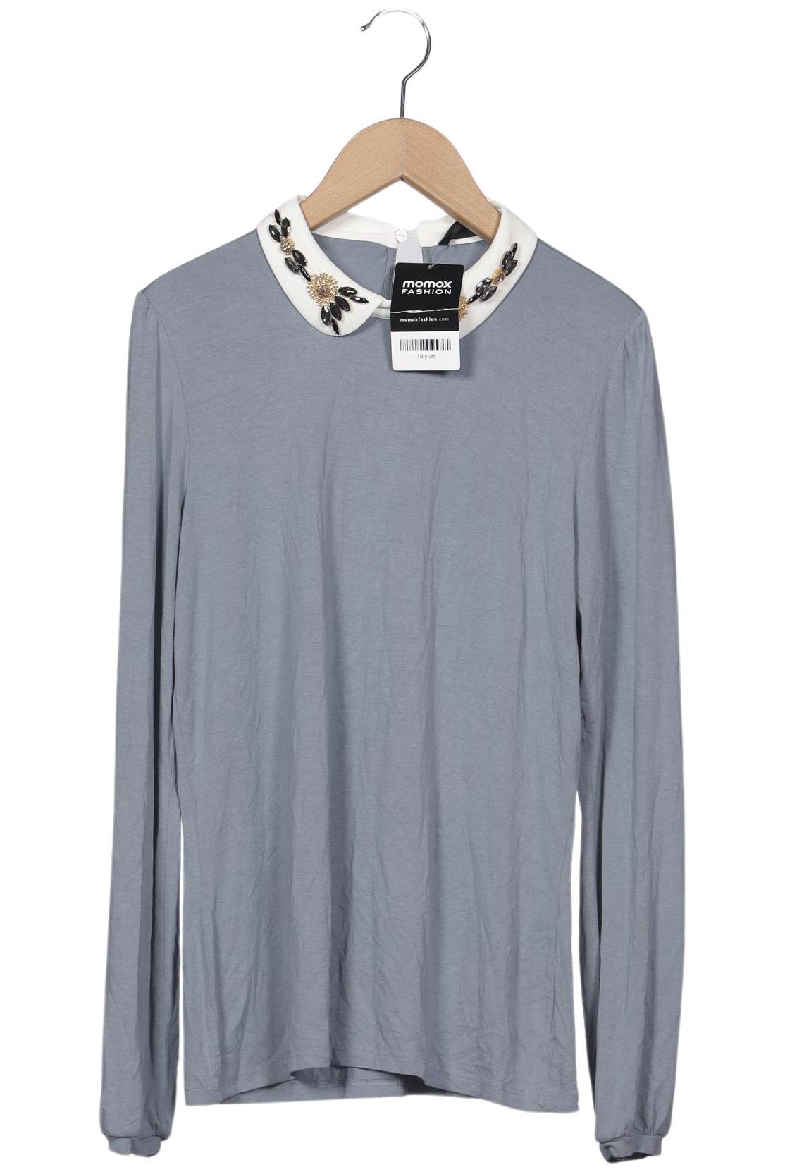 

Hallhuber Damen Langarmshirt, blau, Gr. 36
