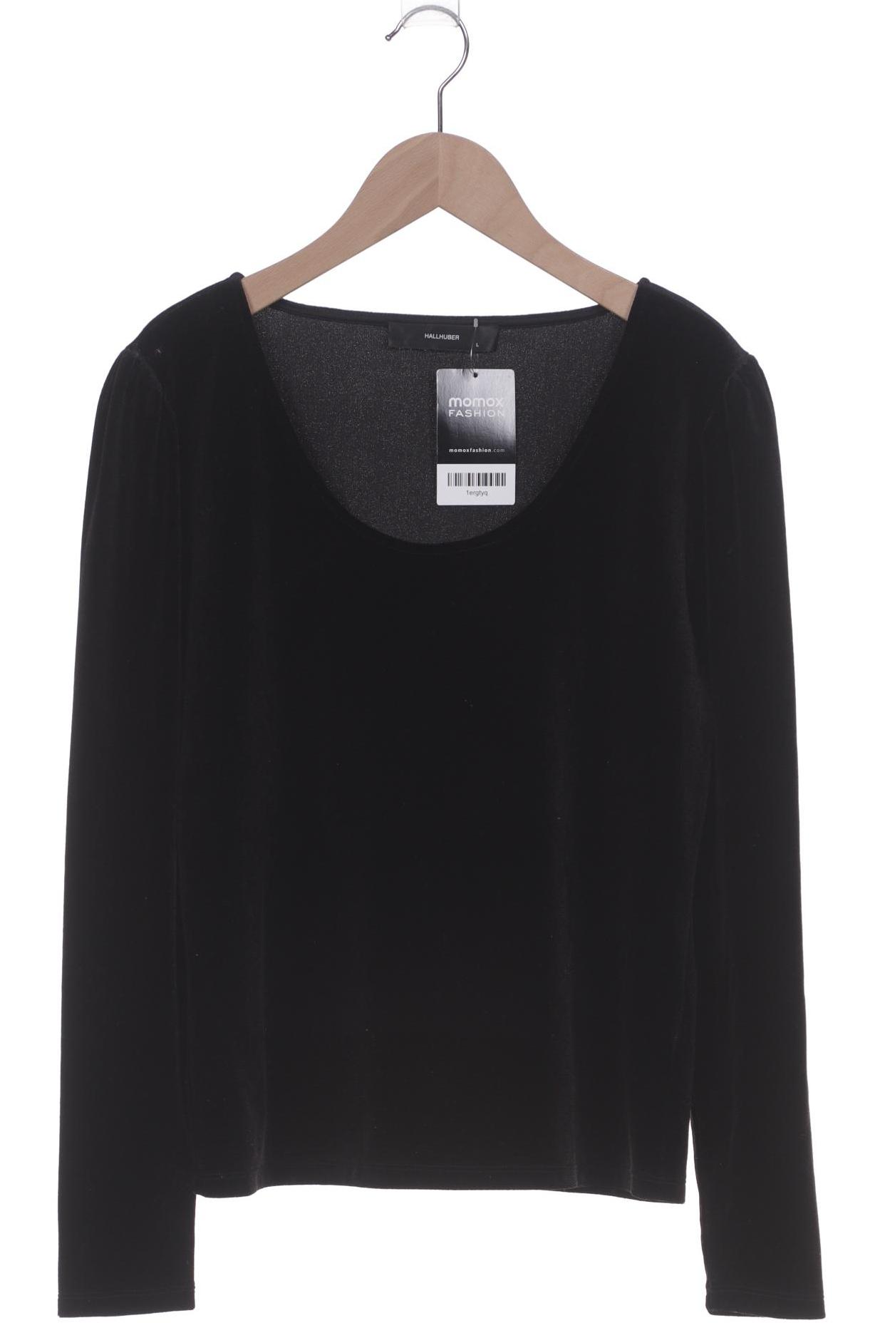 

Hallhuber Damen Langarmshirt, schwarz, Gr. 42