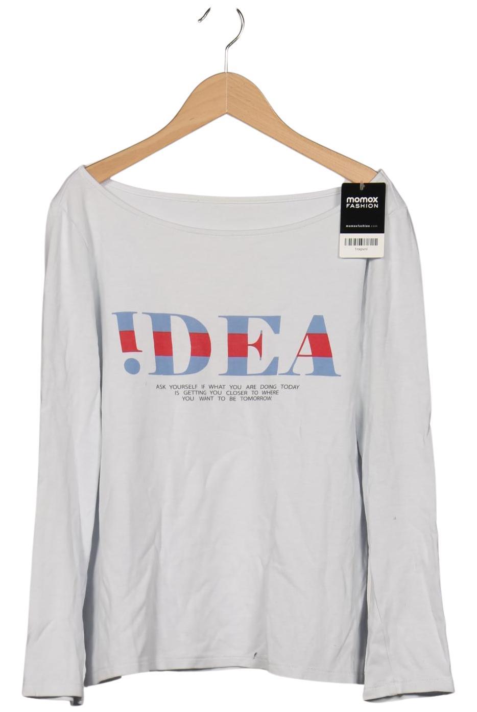 

Hallhuber Damen Langarmshirt, hellblau, Gr. 38